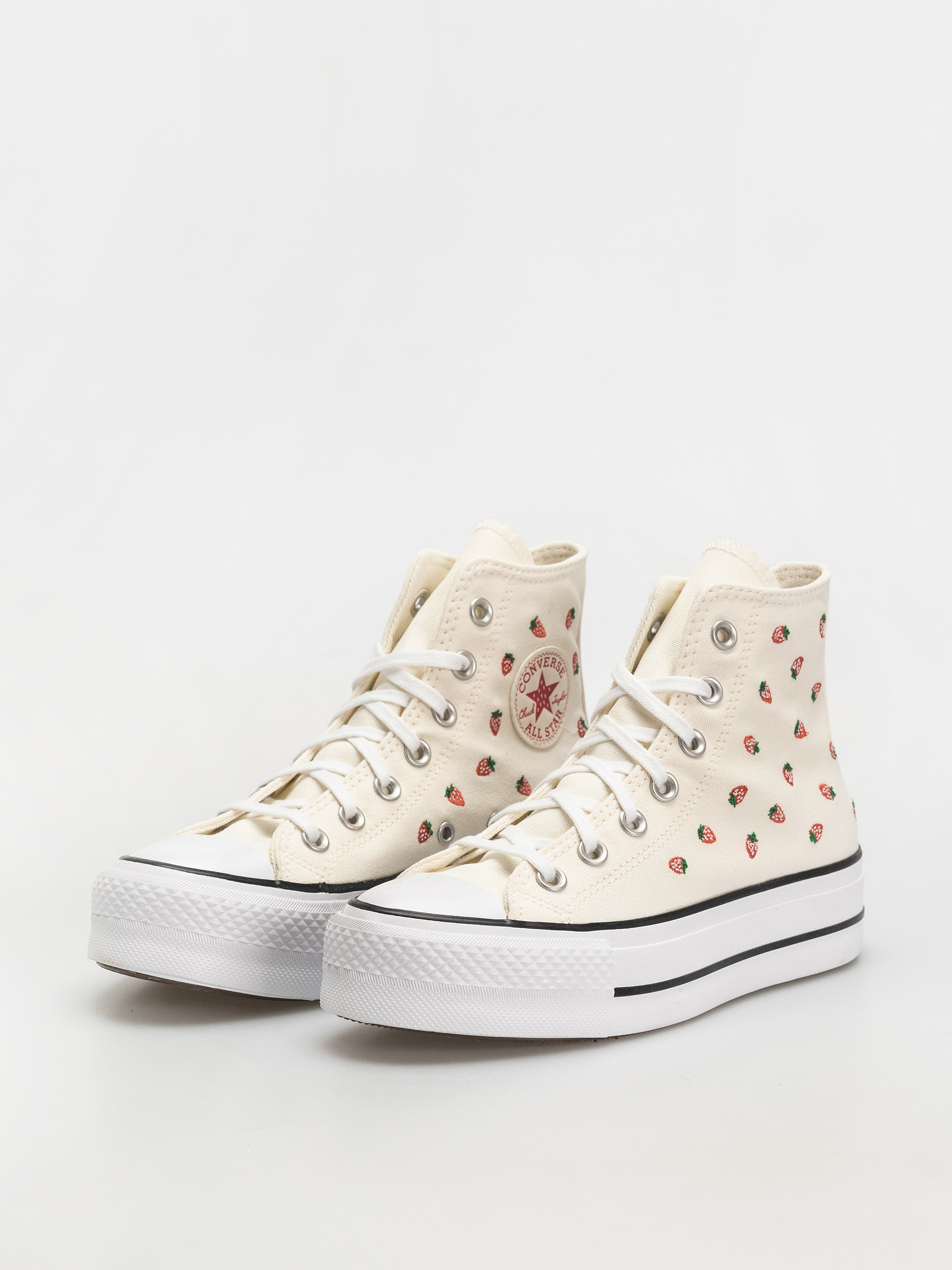 Tenisky Converse Chuck Taylor All Star Lift Hi Wmn (egret/soft red/white)
