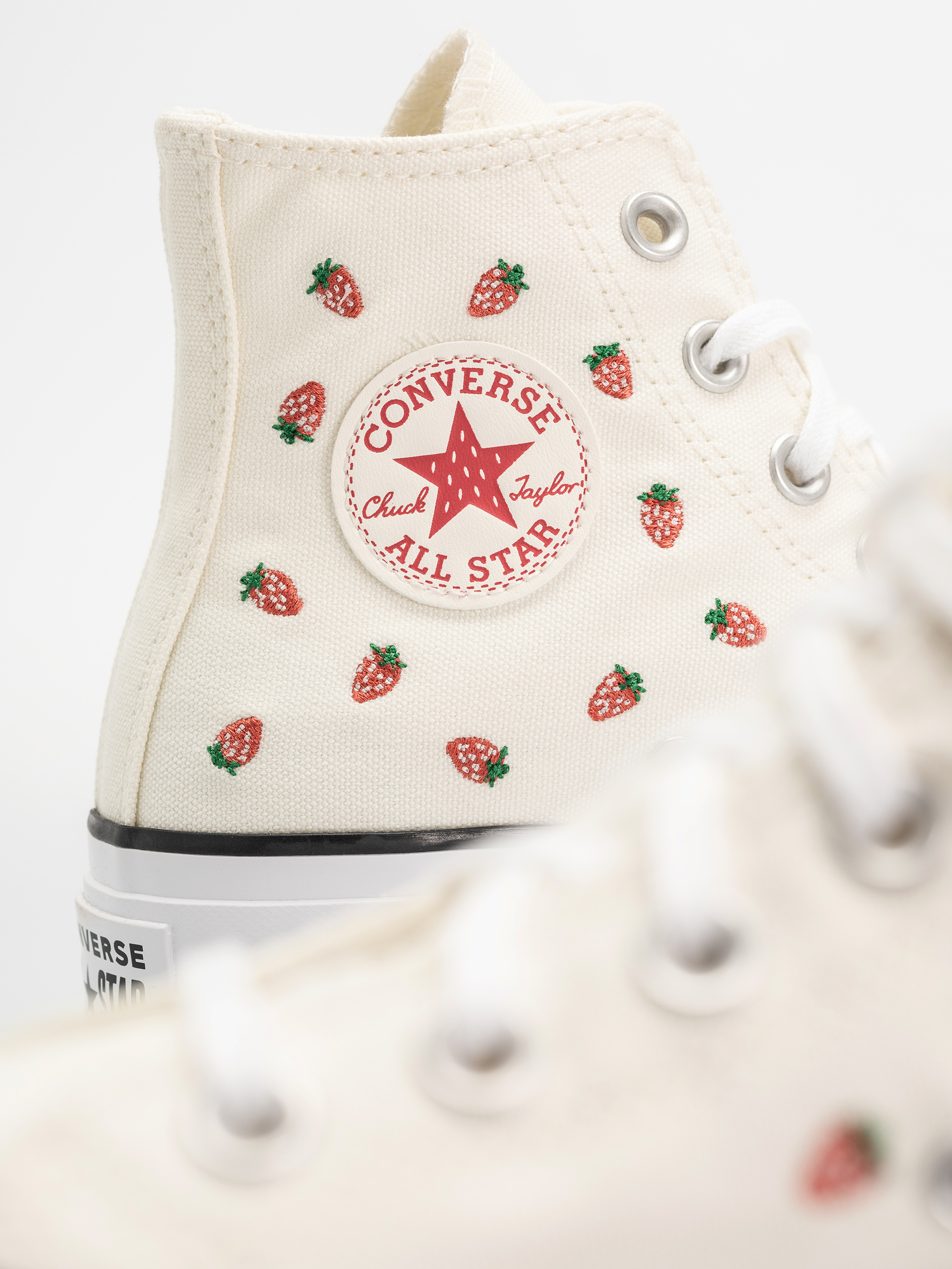 Tenisky Converse Chuck Taylor All Star Lift Hi Wmn (egret/soft red/white)