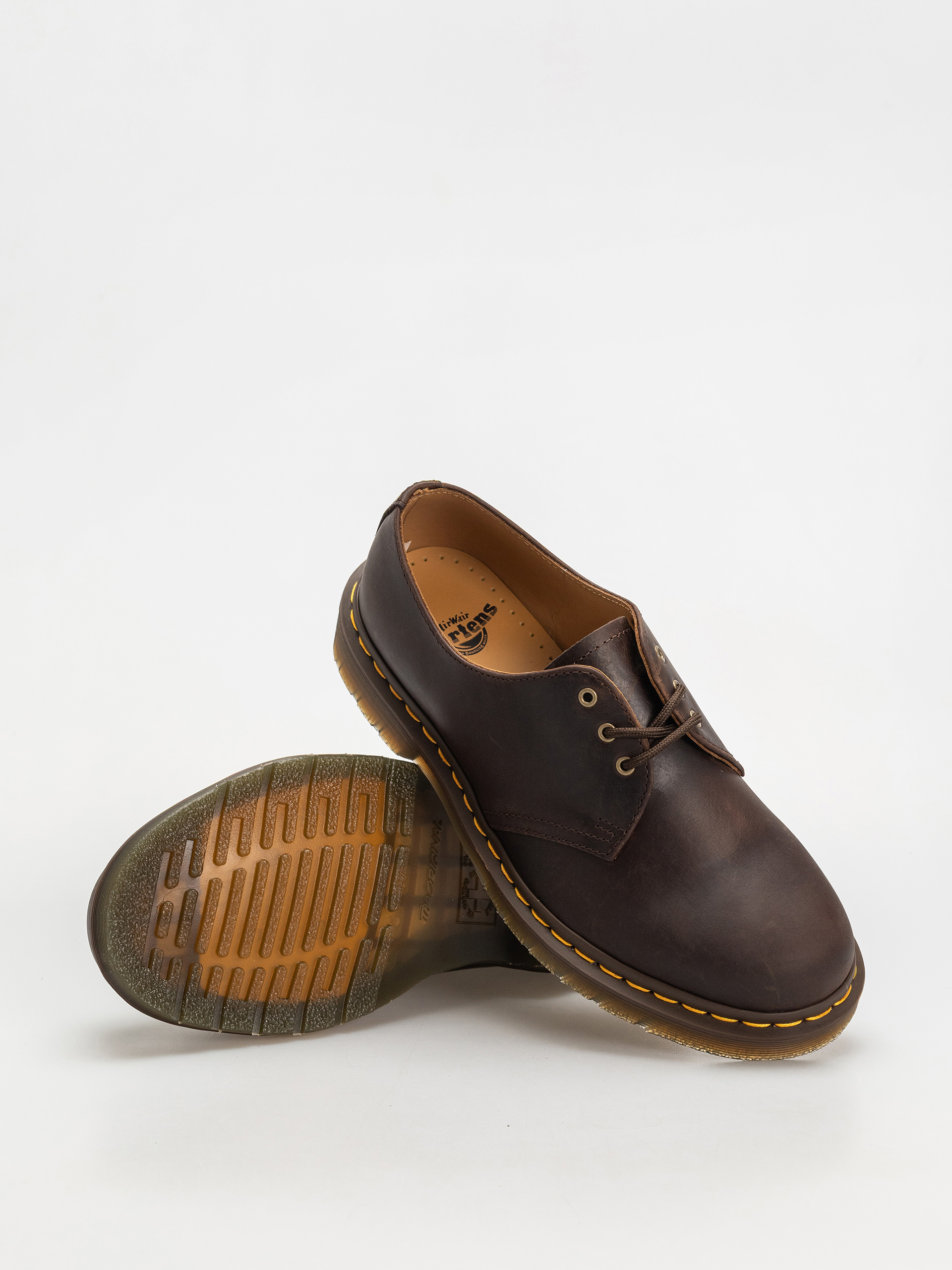 Boty Dr. Martens 1461 (dark brown crazy horse)