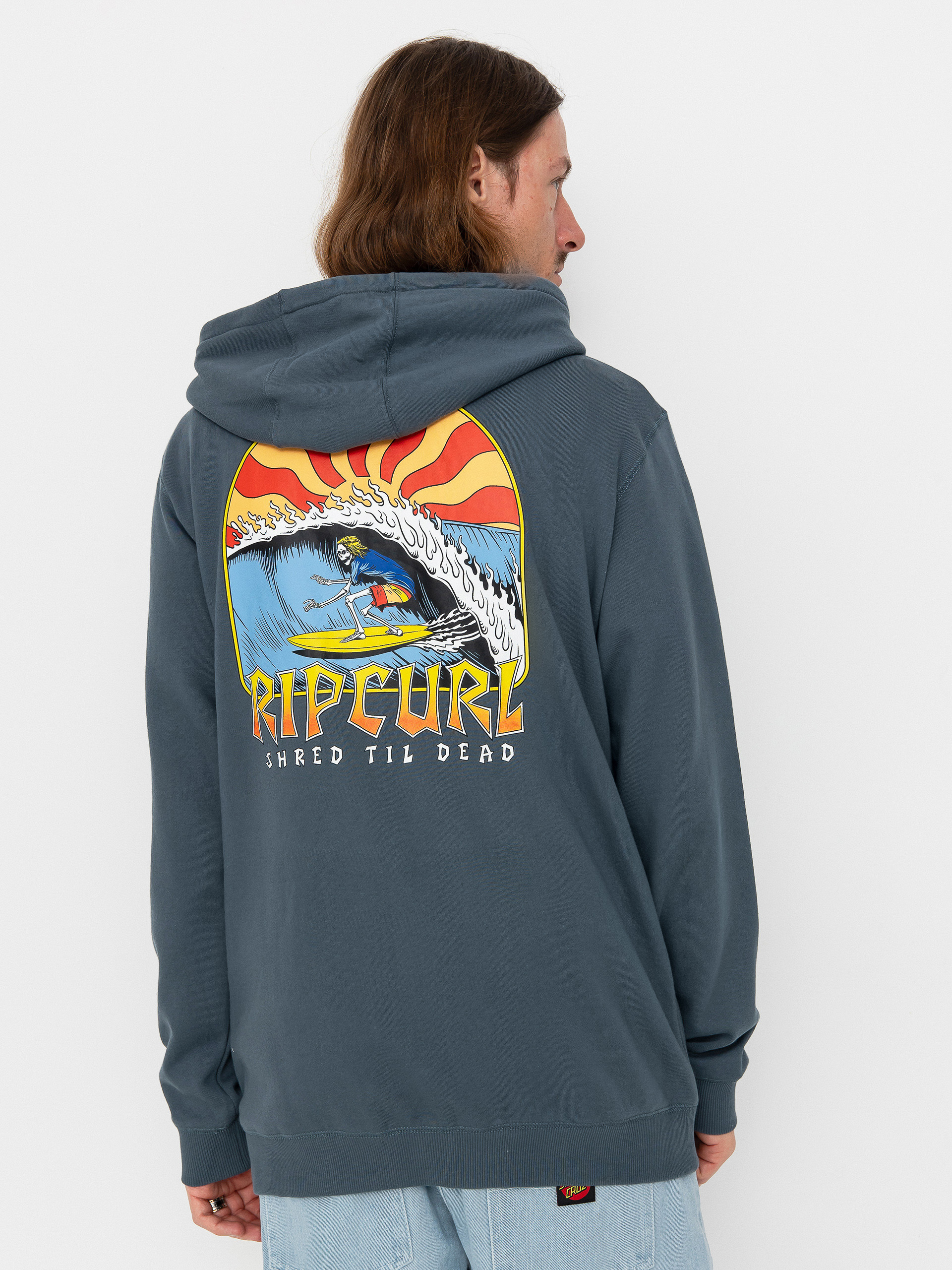 Mikina s kapucí Rip Curl Shred ZHD (pine night)