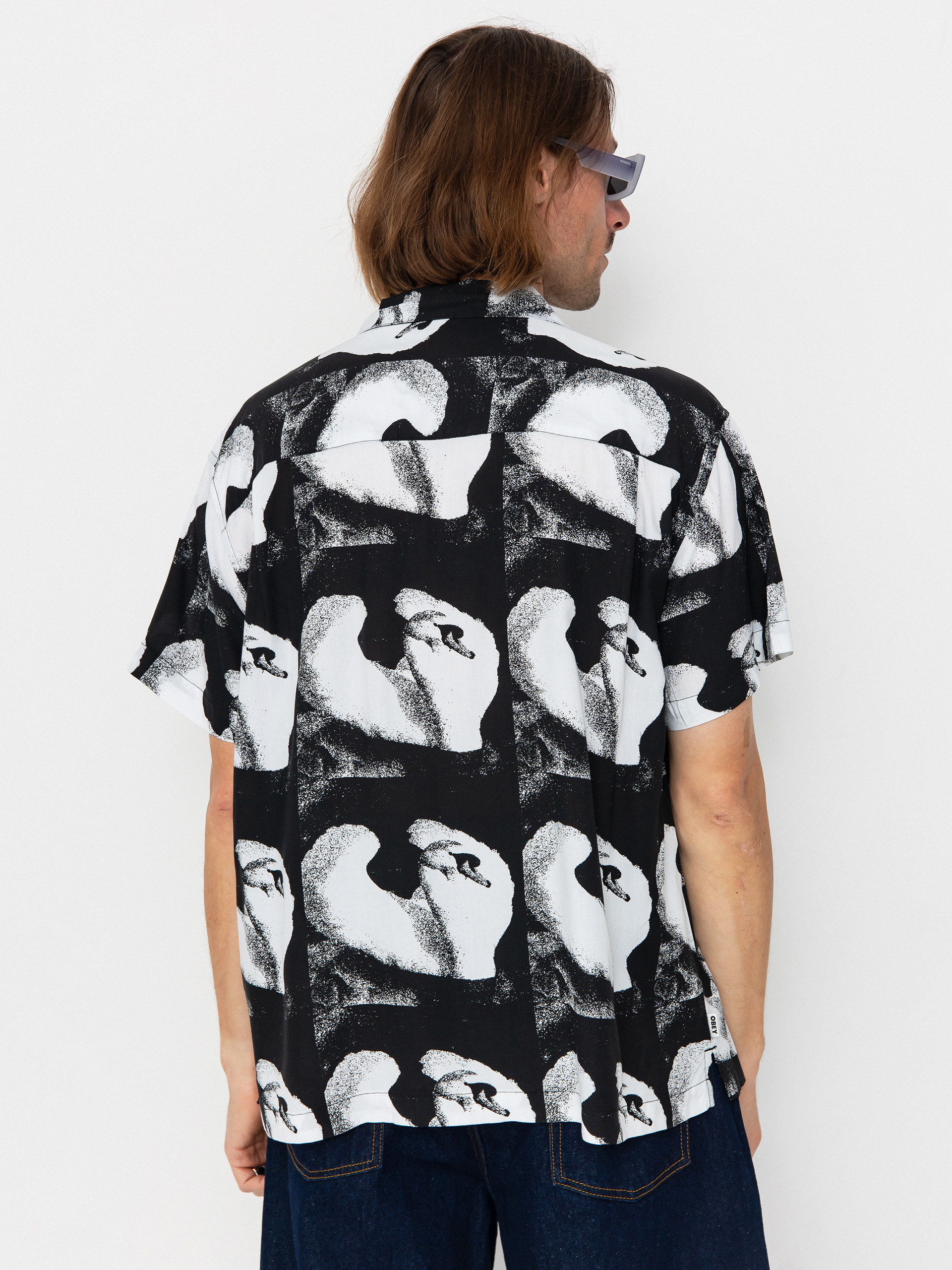 Košile OBEY Ambre (white multi)