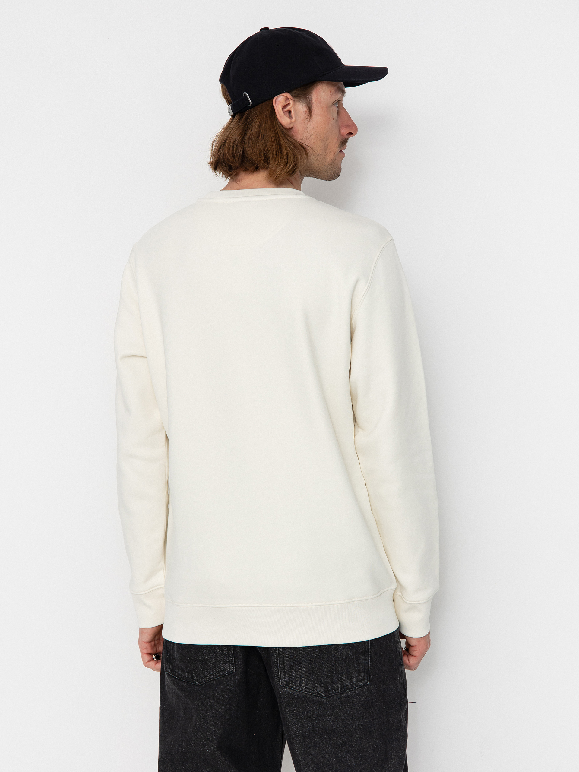 Mikina Poetic Collective Burning Skull (ivory)