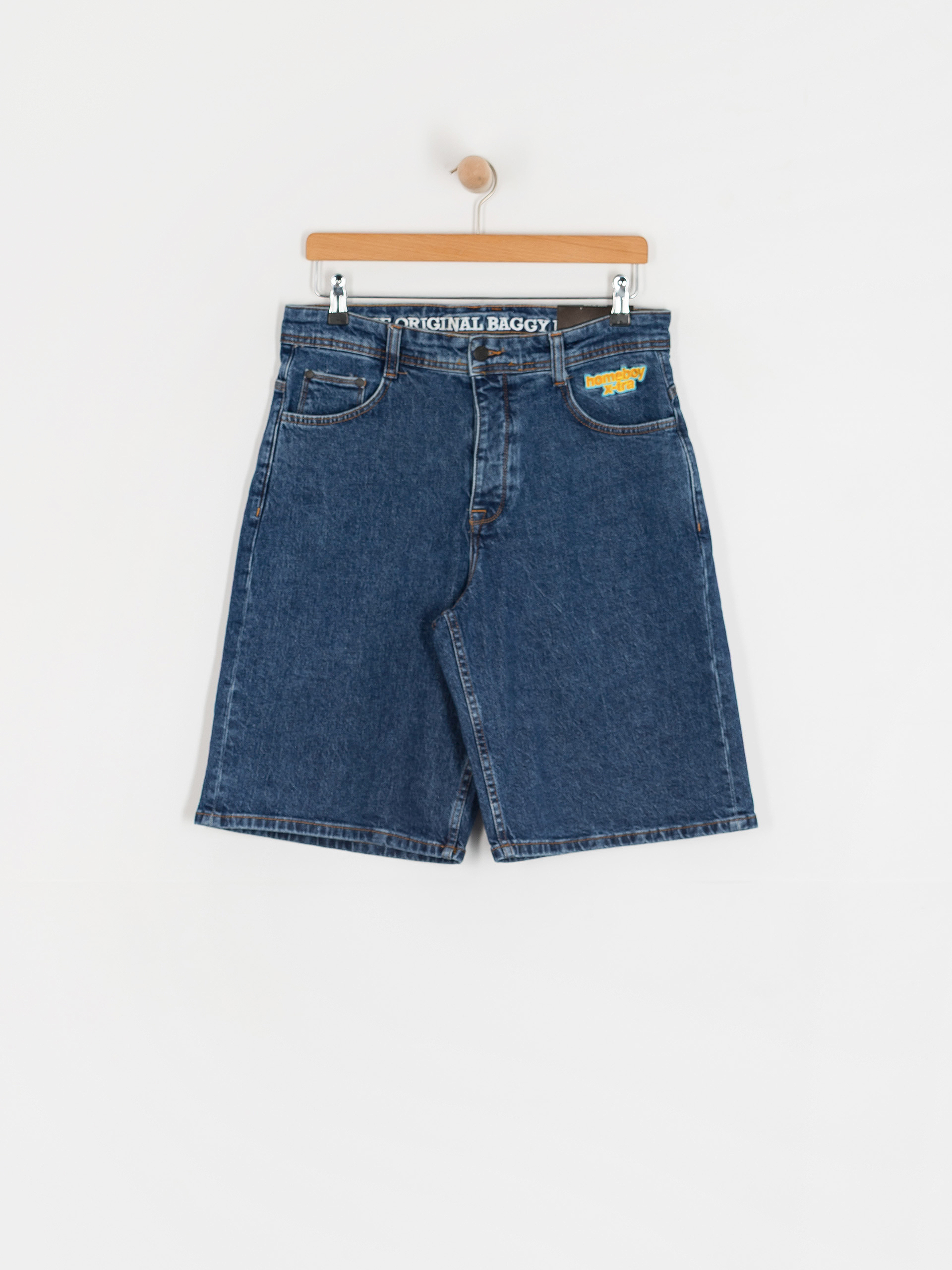 Kraťasy Homeboy X Tra Monster (washed blue)