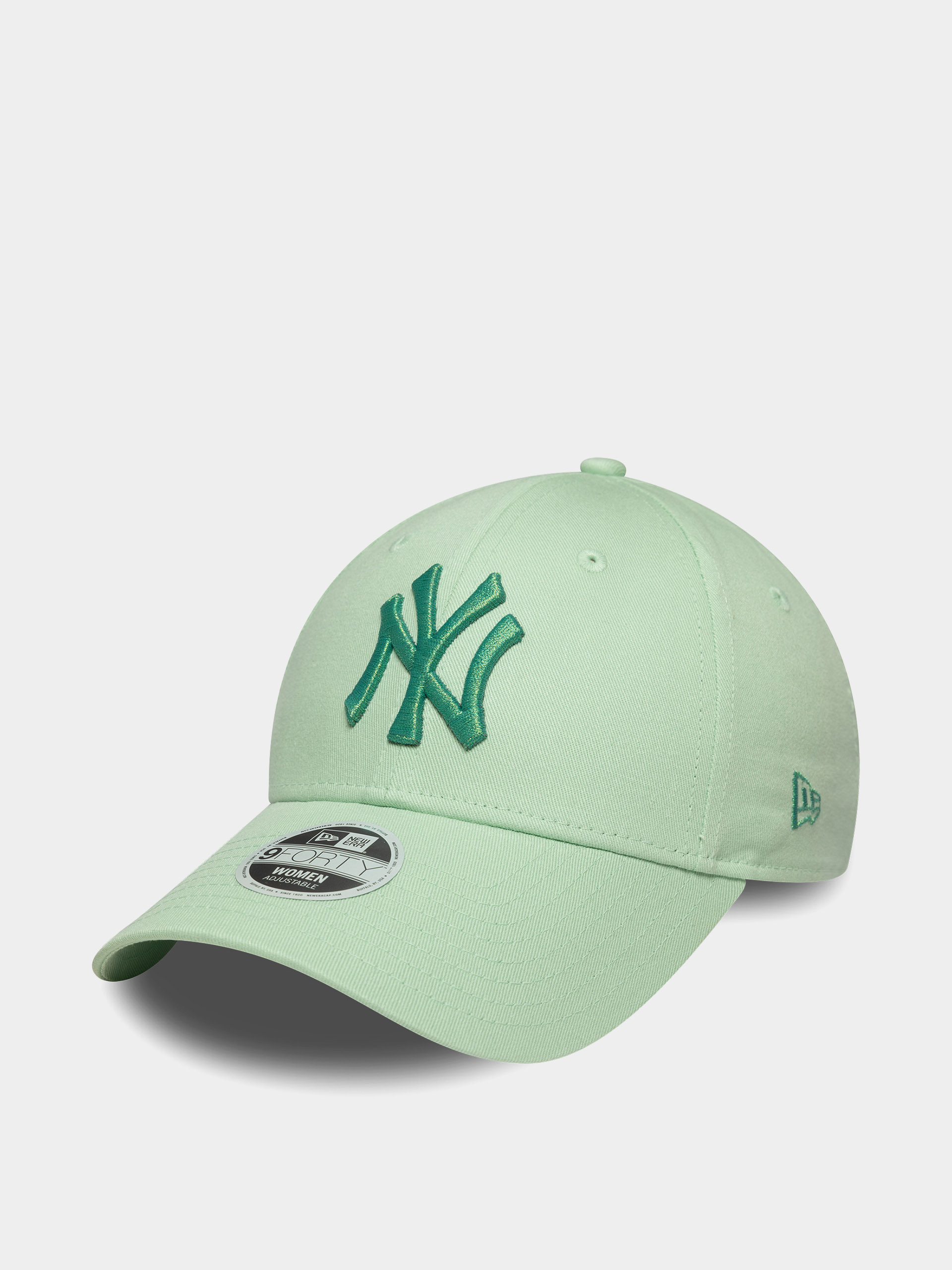 Kšiltovka  New Era Metallic Logo 9Forty New York Yankees Wmn (green)