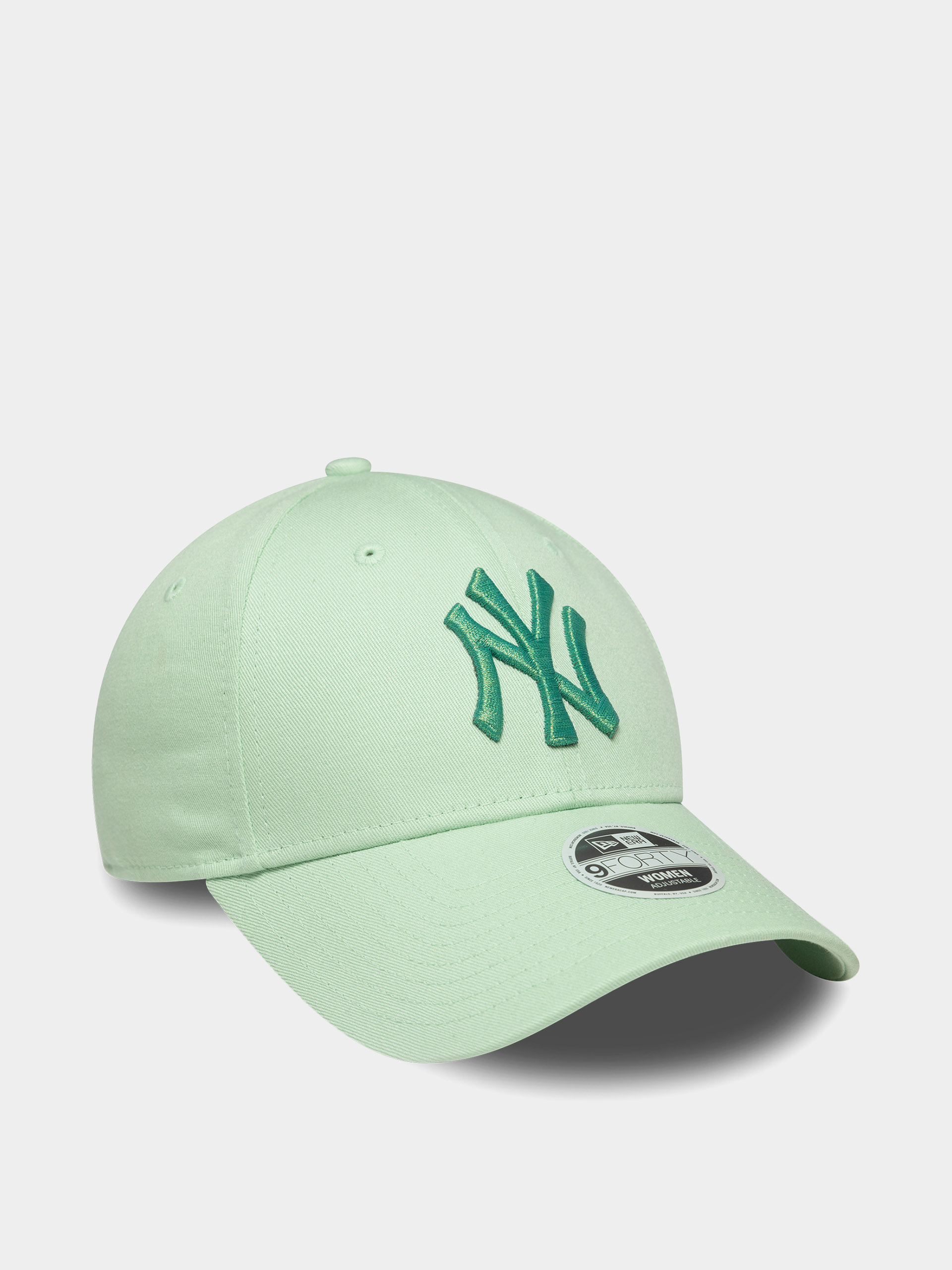 Kšiltovka  New Era Metallic Logo 9Forty New York Yankees Wmn (green)