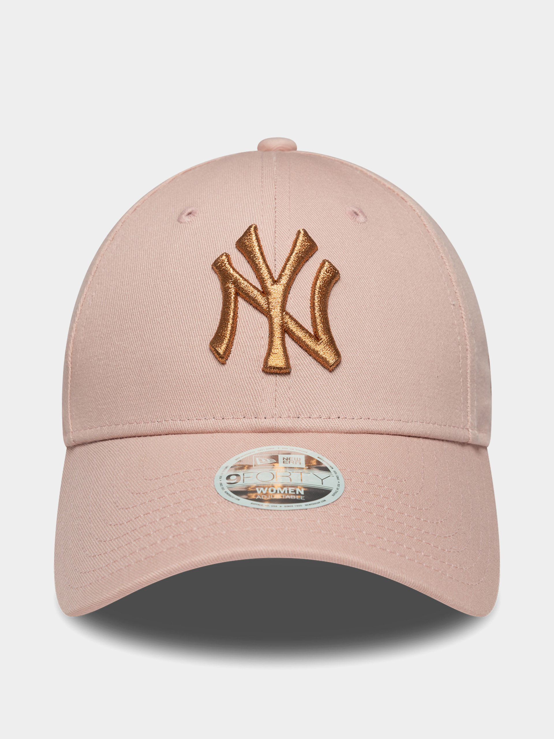 Kšiltovka  New Era Metallic Logo 9Forty New York Yankees Wmn (pink)