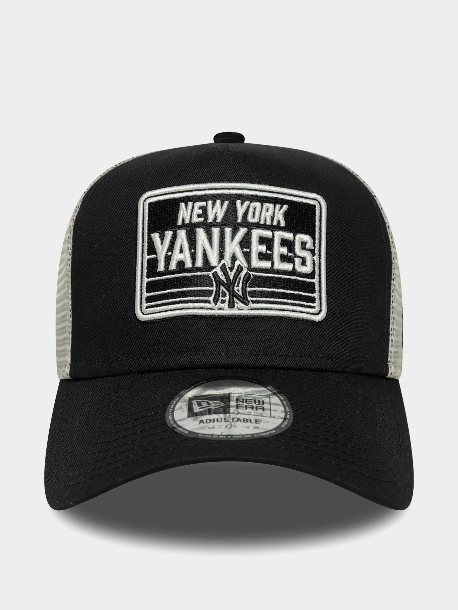 Kšiltovka  New Era MLB Patch Trucker New York Yankees (black)
