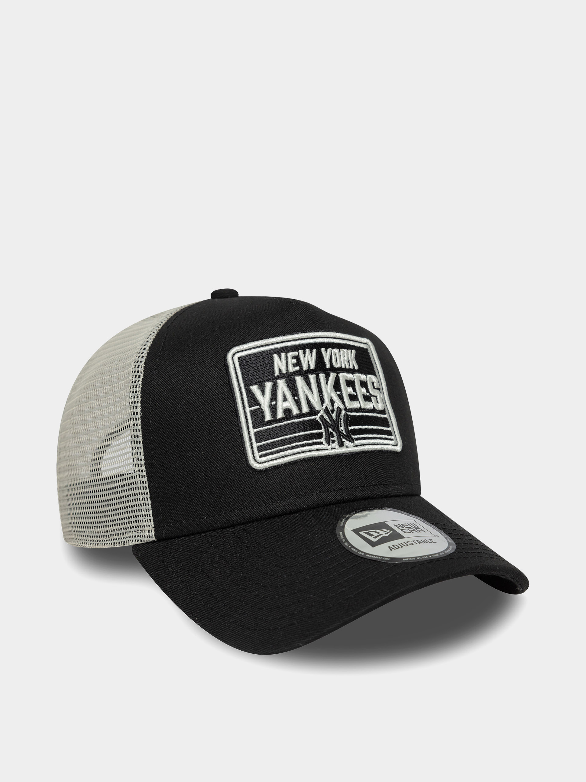 Kšiltovka  New Era MLB Patch Trucker New York Yankees (black)