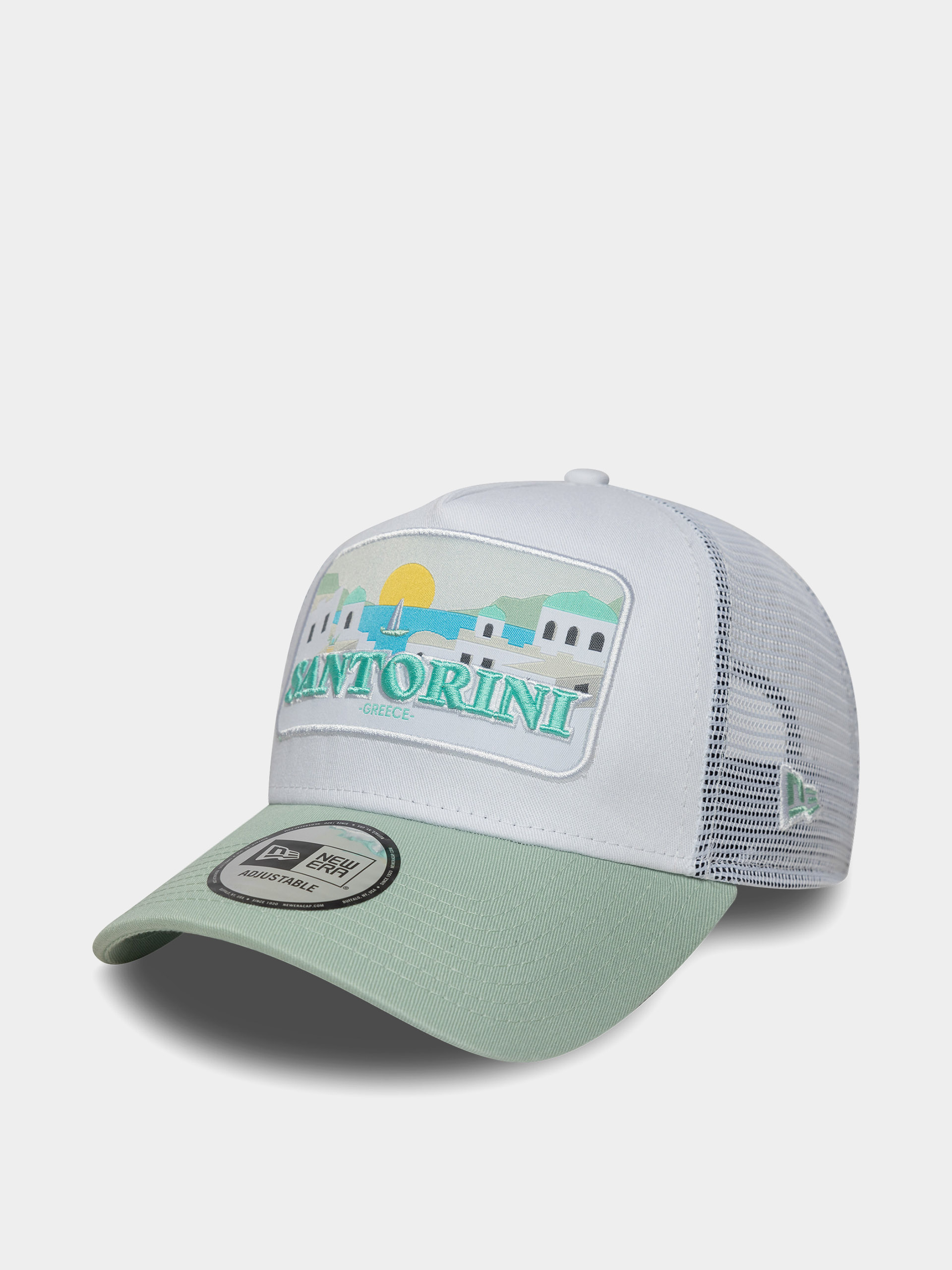 Kšiltovka  New Era Summer Trucker (mint/white)
