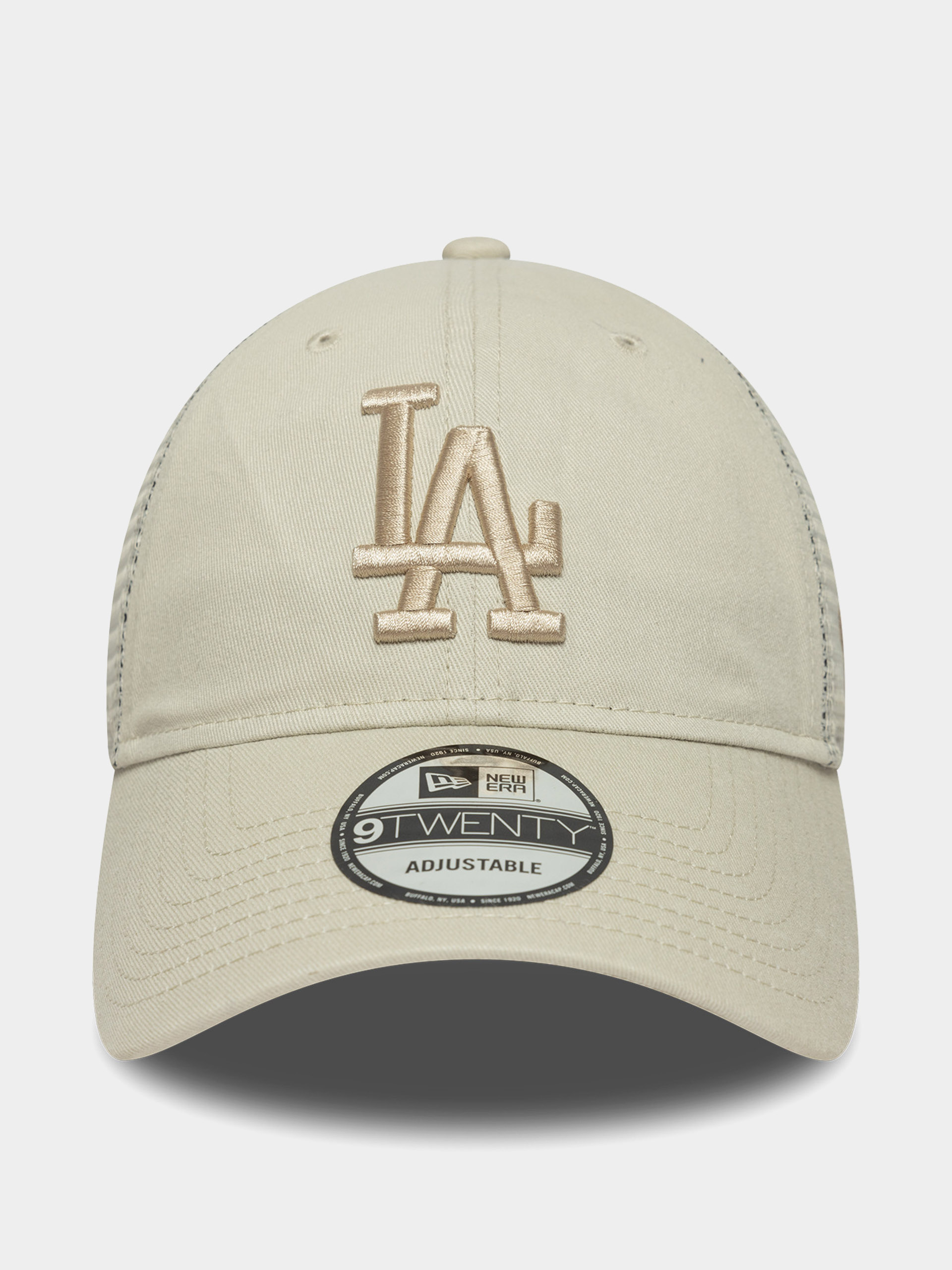 Kšiltovka  New Era Washed 9Twenty Trucker Los Angeles Dodgers (stone)