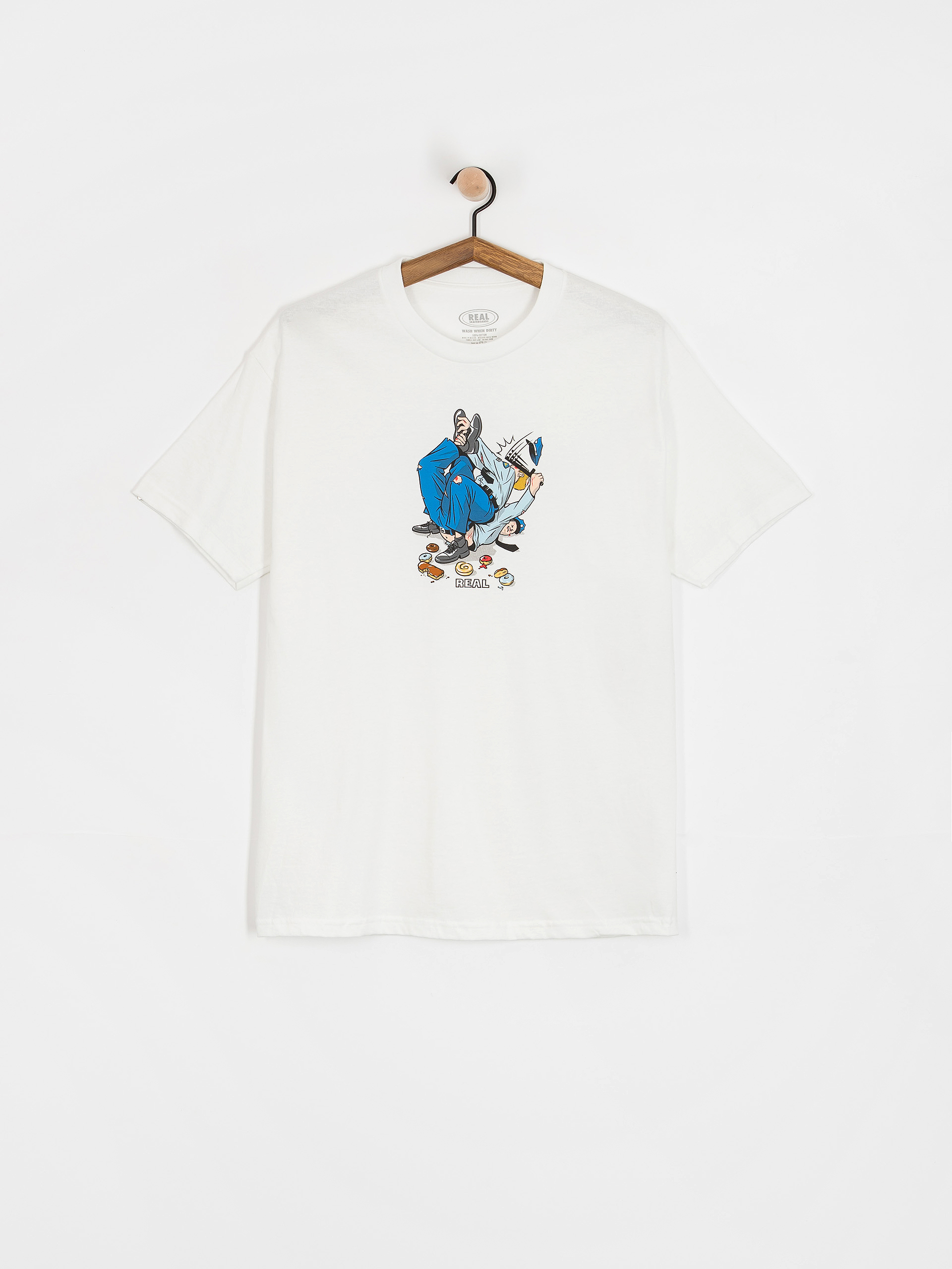 Tričko Real Double Duty (white)