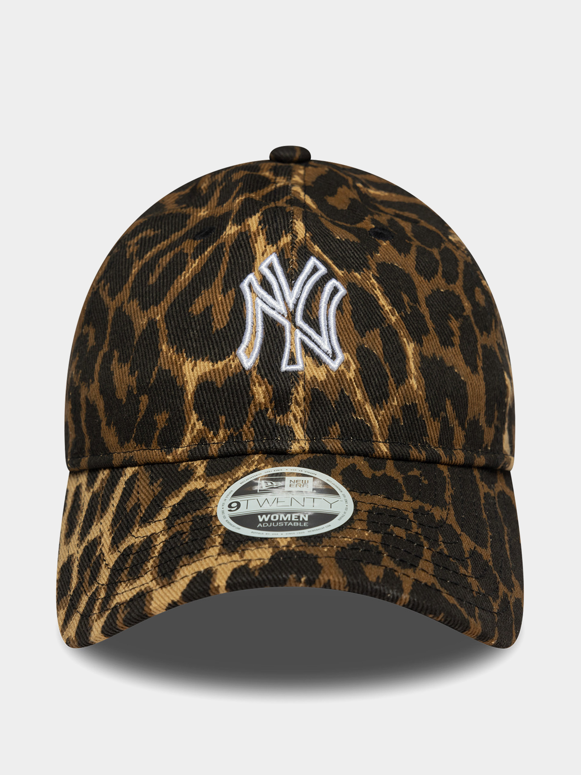 Kšiltovka  New Era Outline Leopard 9Twenty New York Yankees Wmn (black camo)