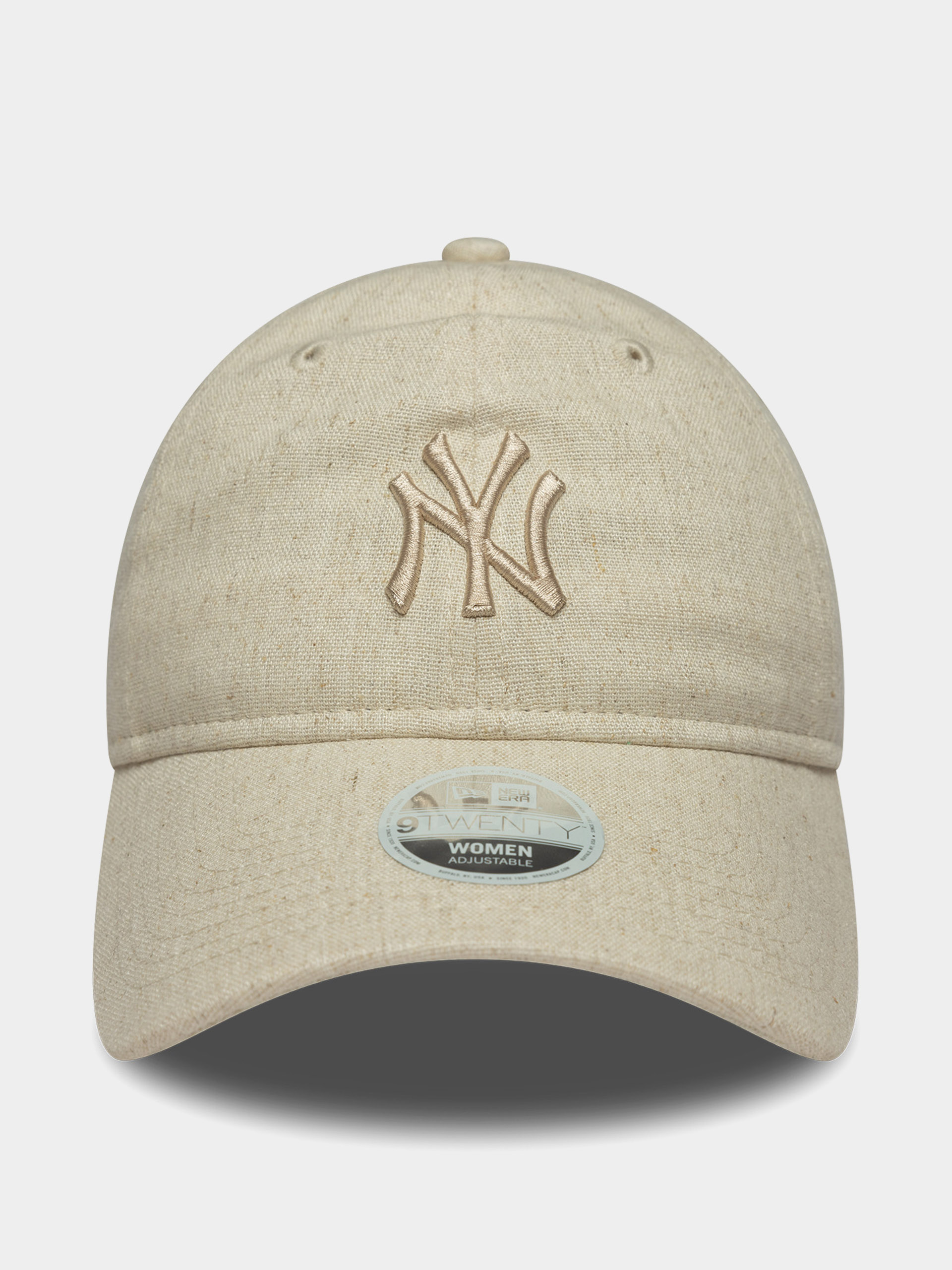 Kšiltovka  New Era Linen 9Twenty New York Yankees Wmn (beige)