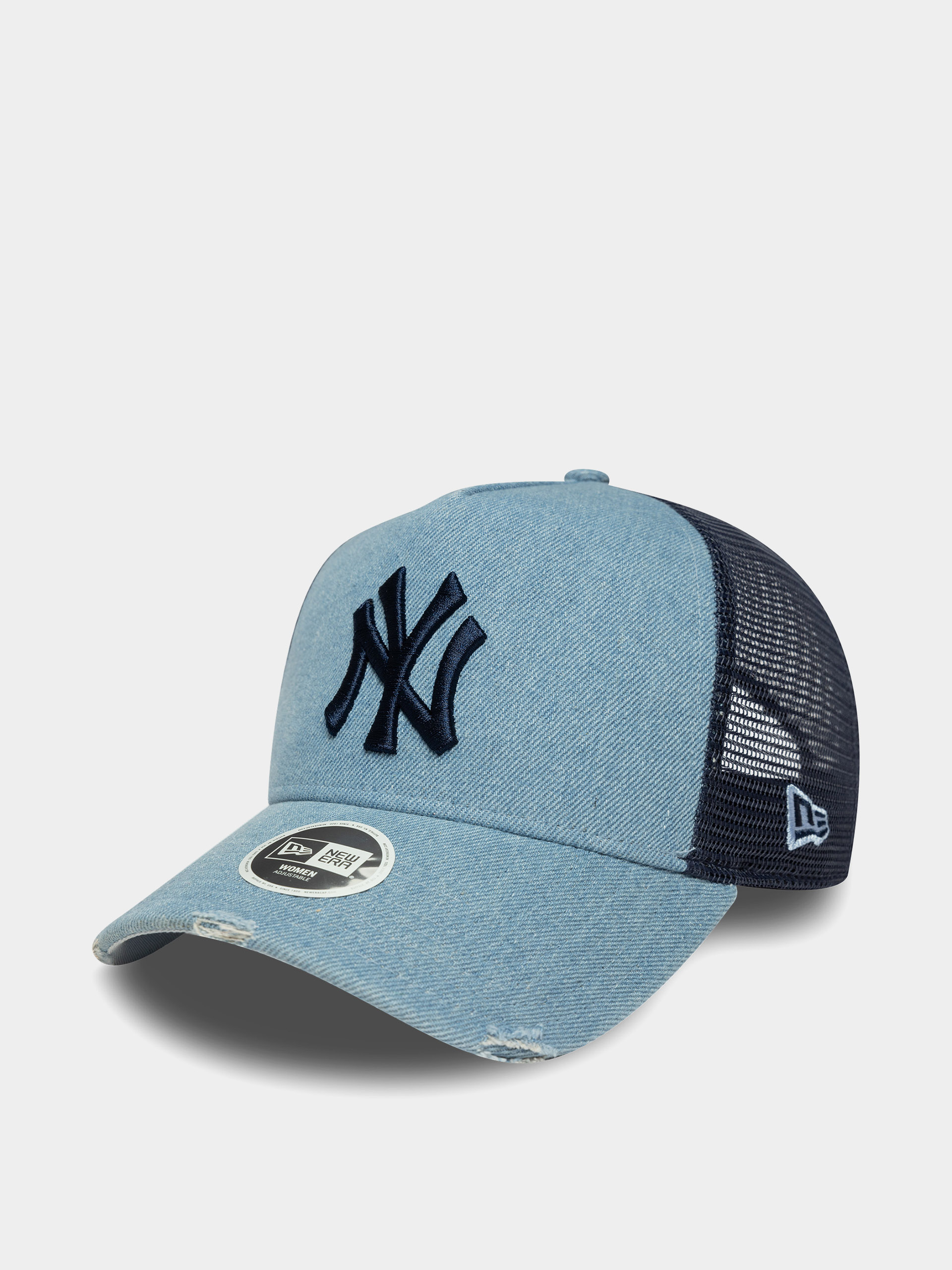 Kšiltovka  New Era Denim Trucker New York Yankees Wmn (blue)