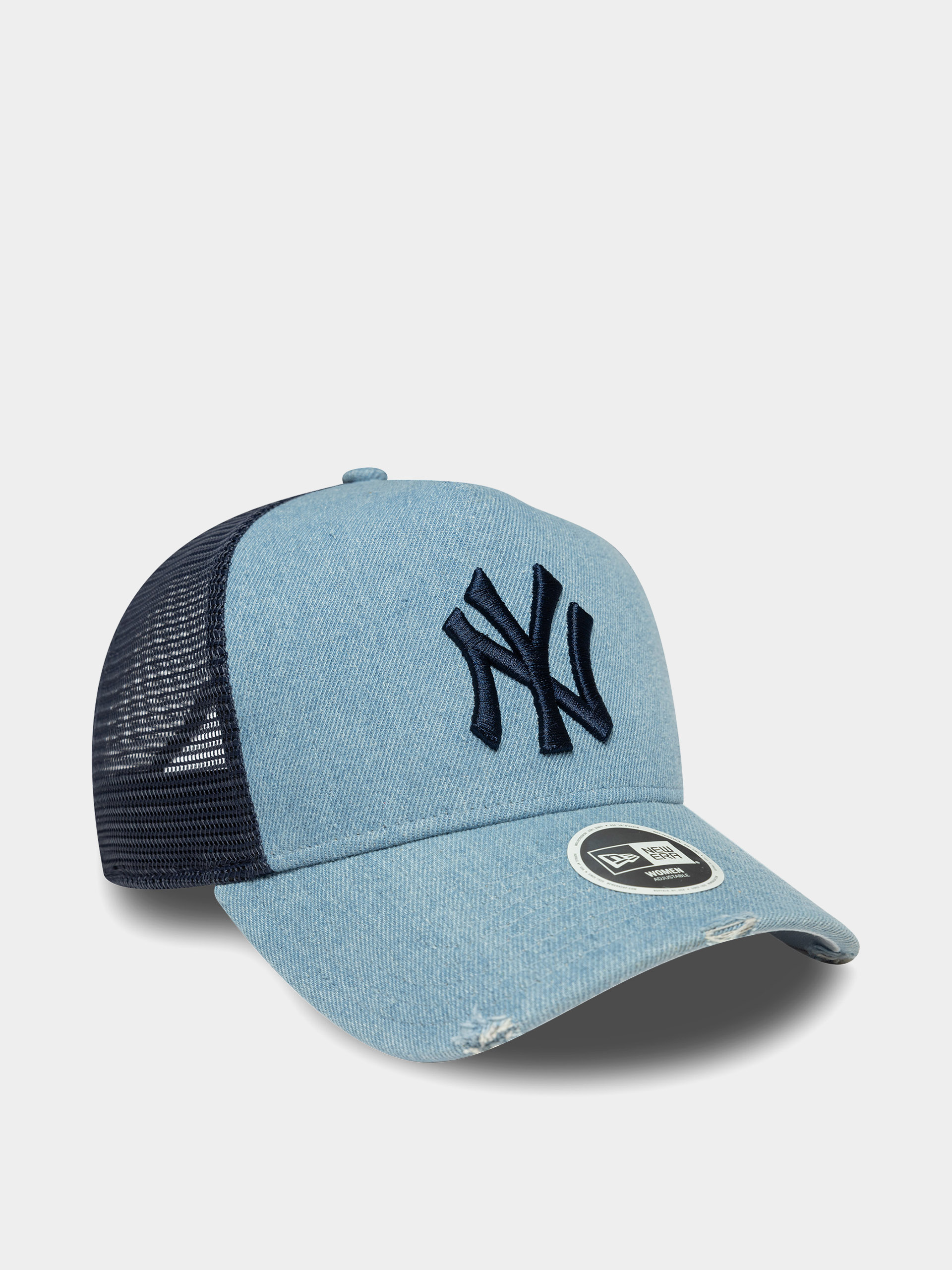 Kšiltovka  New Era Denim Trucker New York Yankees Wmn (blue)