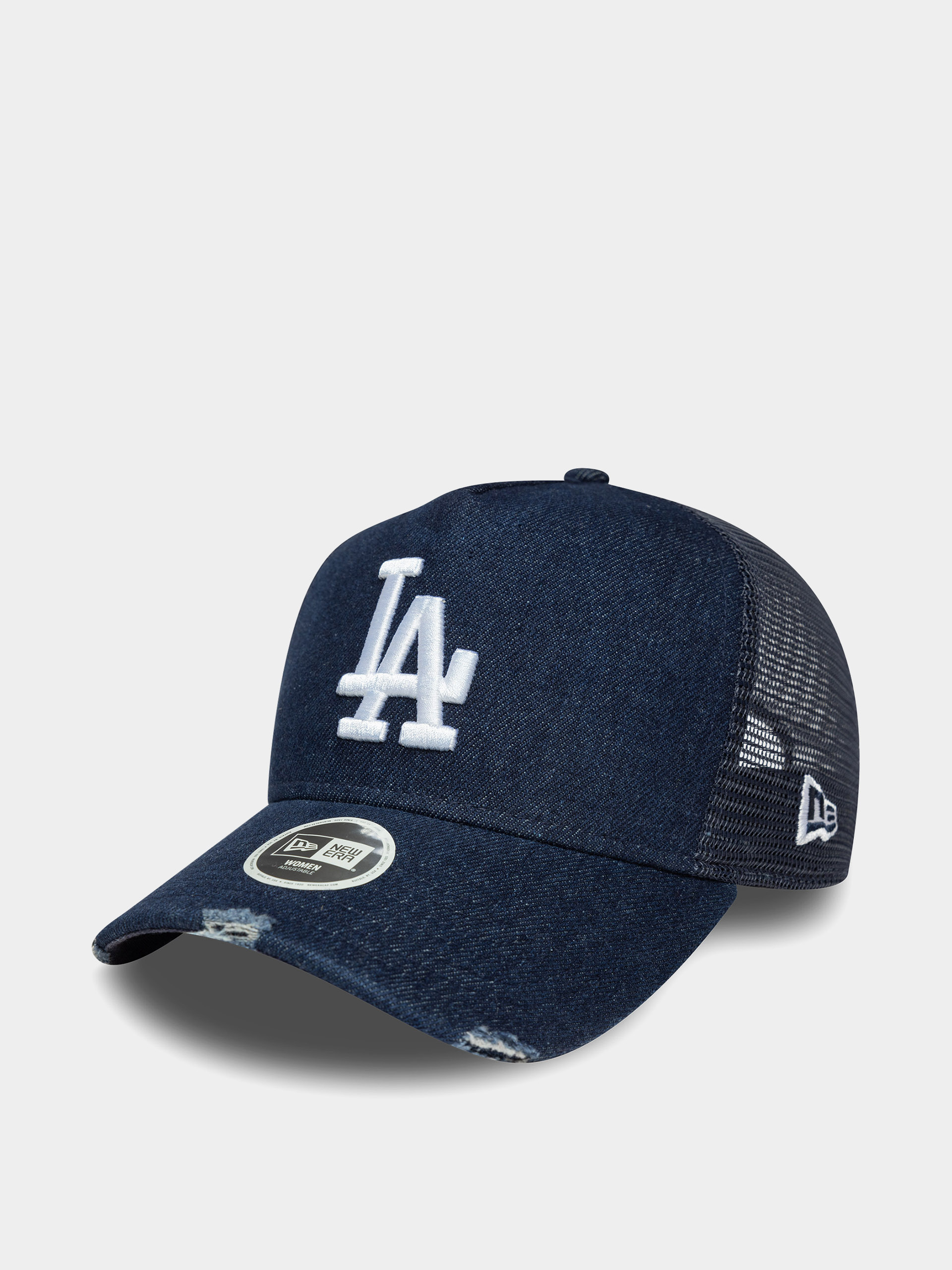 Kšiltovka  New Era Denim Trucker Los Angeles Dodgers Wmn (navy)