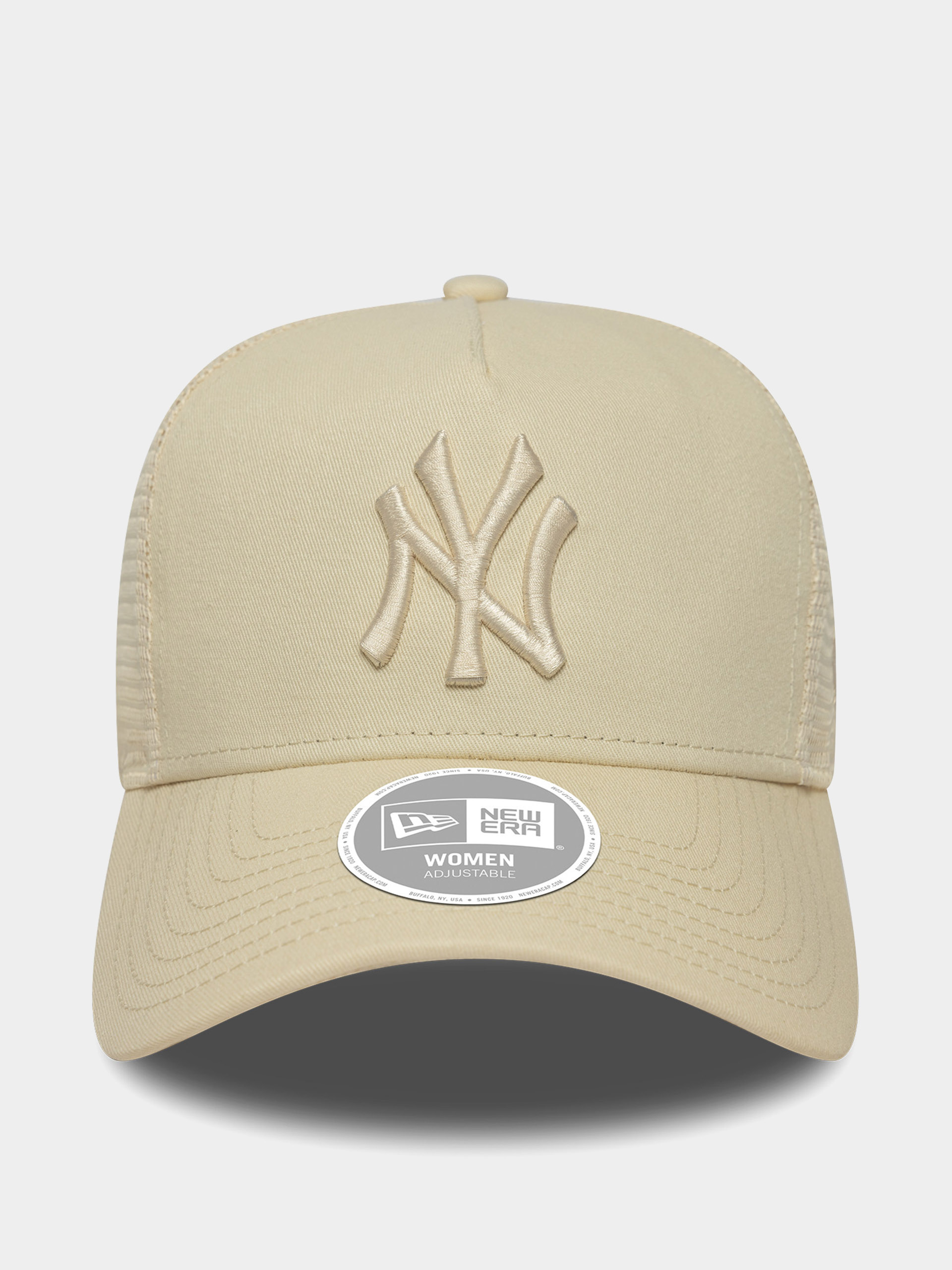 Kšiltovka  New Era League Essential Trucker New York Yankees Wmn (light cream)