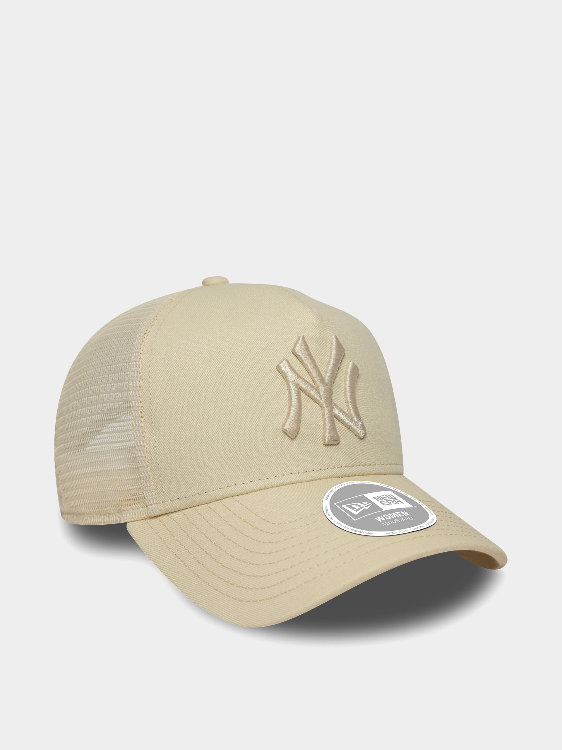 Kšiltovka  New Era League Essential Trucker New York Yankees Wmn (light cream)