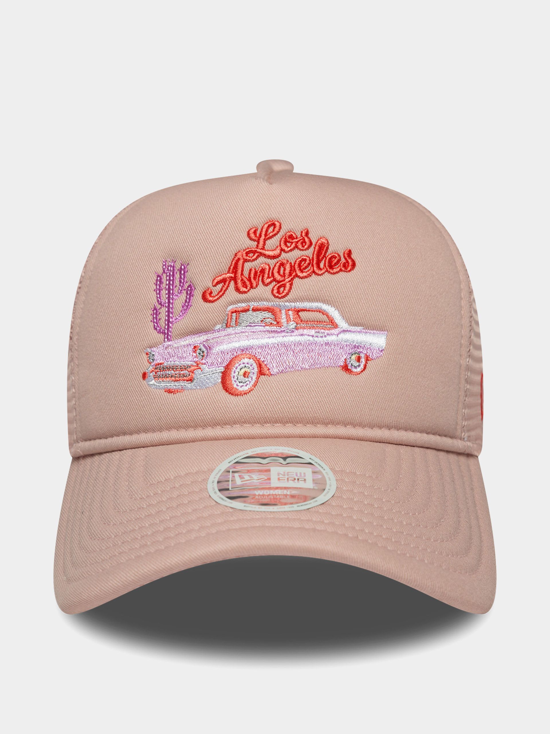 Kšiltovka  New Era Western Trucker Wmn (pink rose)