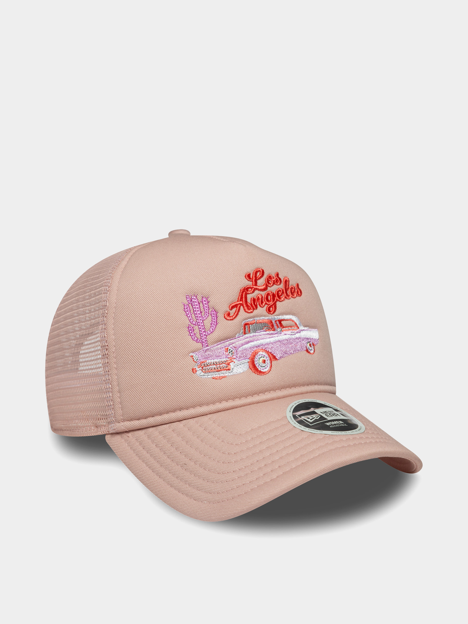 Kšiltovka  New Era Western Trucker Wmn (pink rose)