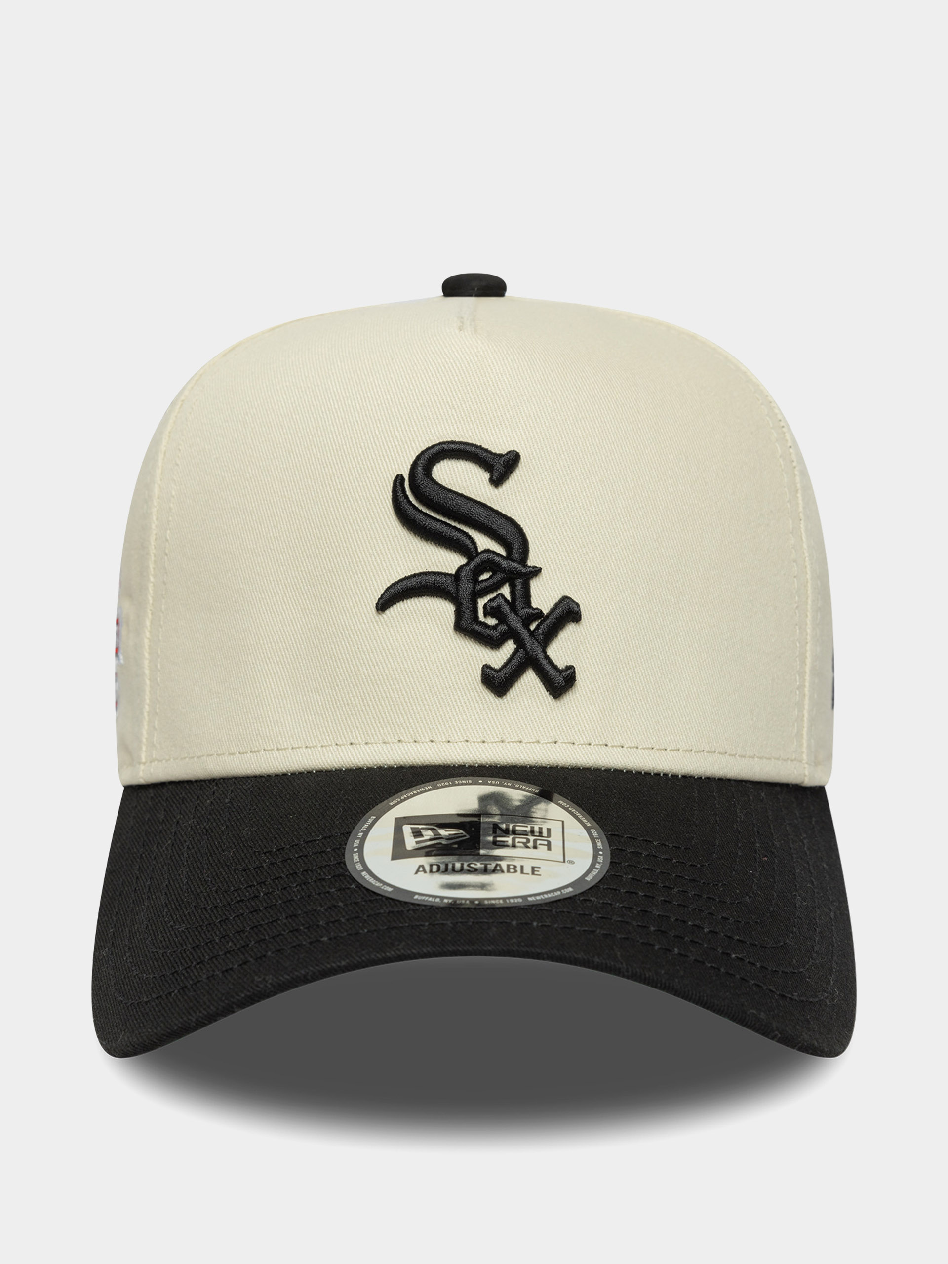 Kšiltovka  New Era Asg Patch 9Forty Frame White Sox (black/white)
