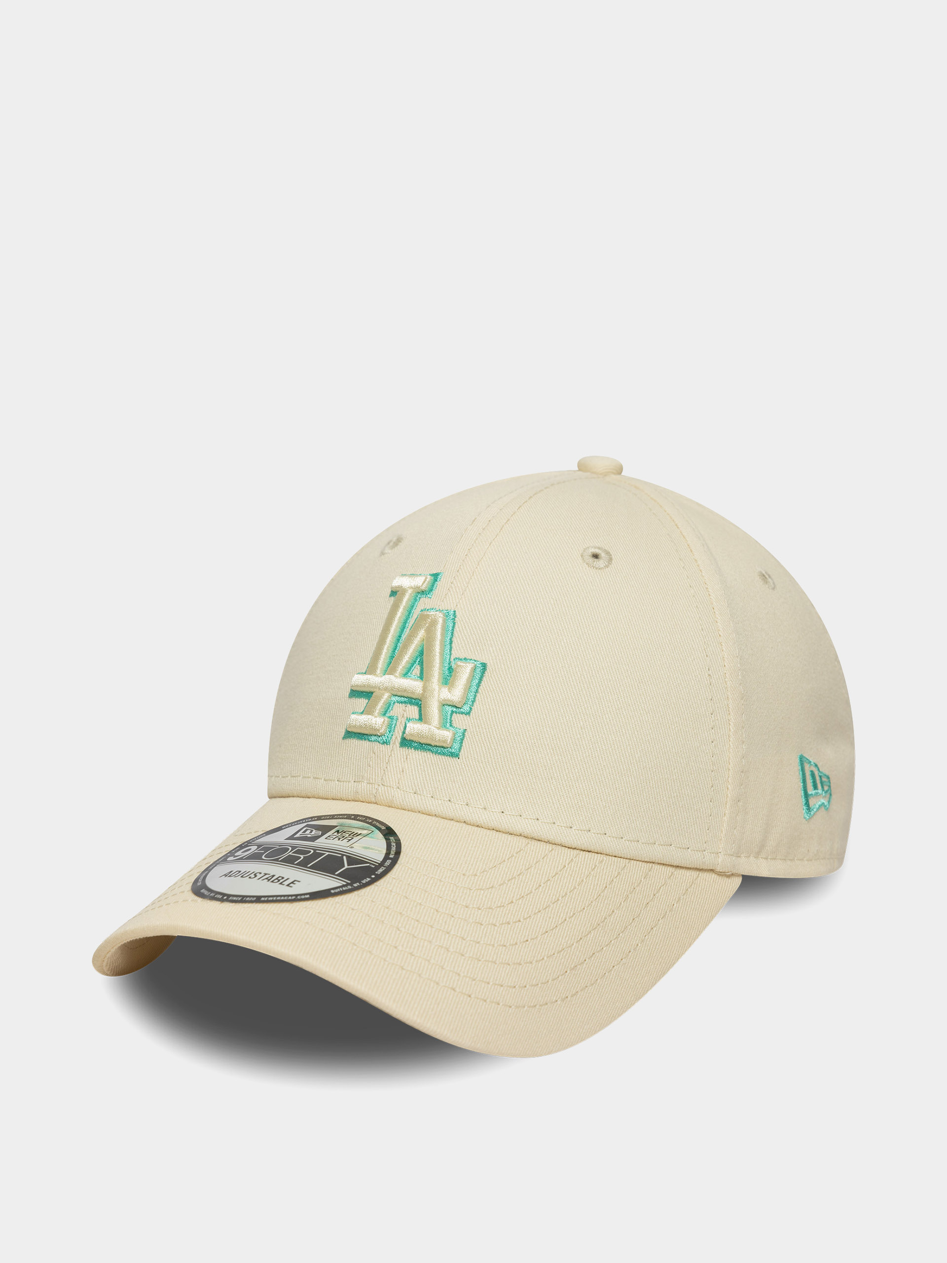 Kšiltovka  New Era Team Outline 9Forty Los Angeles Dodgers (cream)
