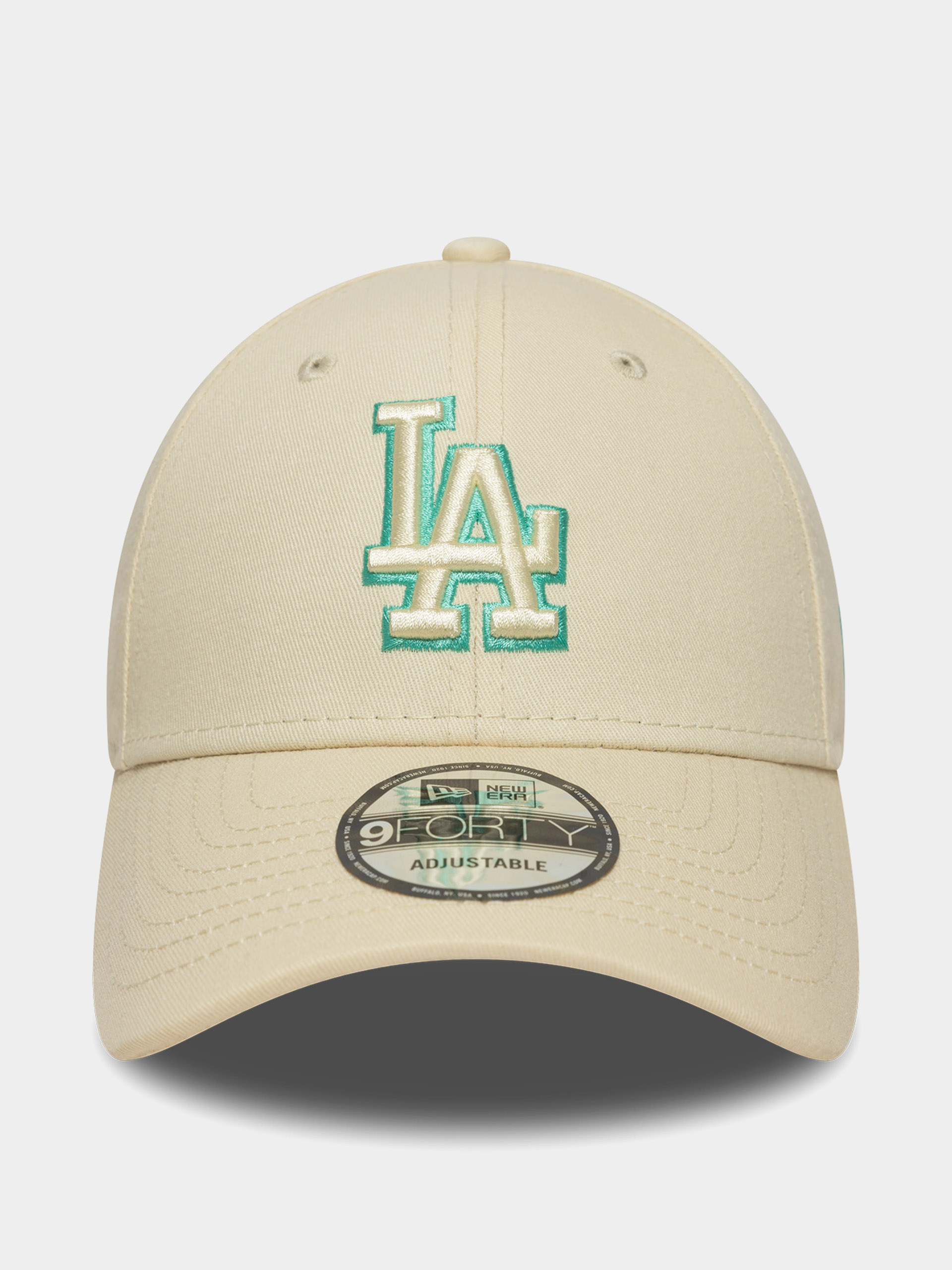 Kšiltovka  New Era Team Outline 9Forty Los Angeles Dodgers (cream)