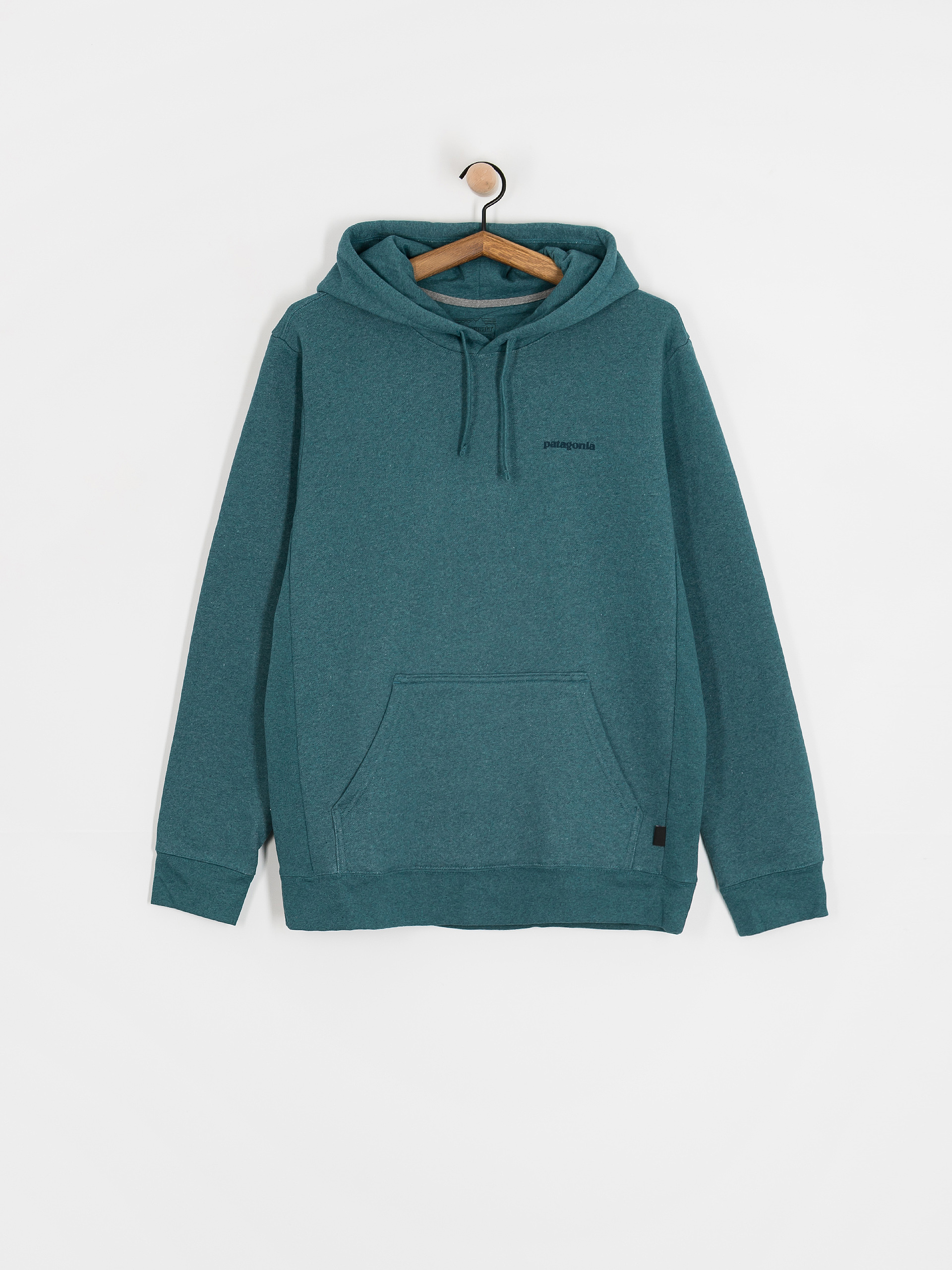Mikina s kapucí Patagonia Boardshort Logo Uprisal HD (wetland blue)