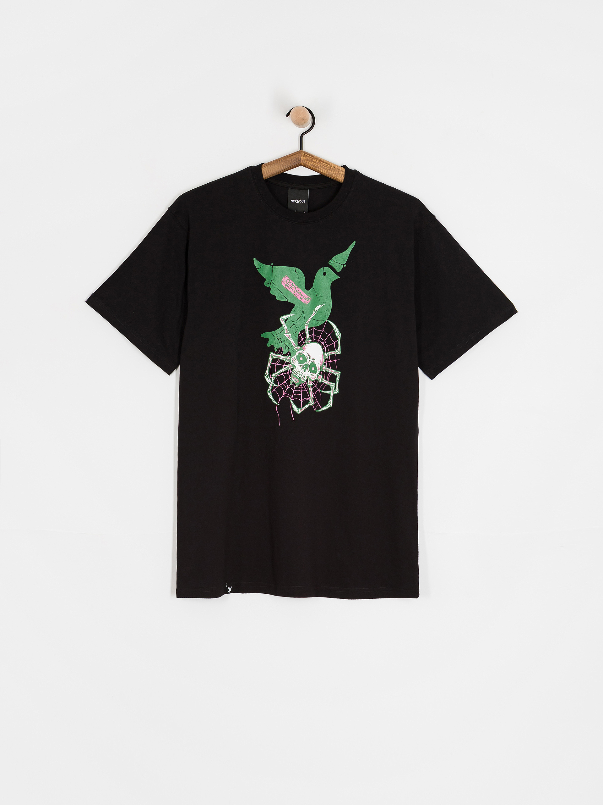 Tričko Nervous Scary (black)