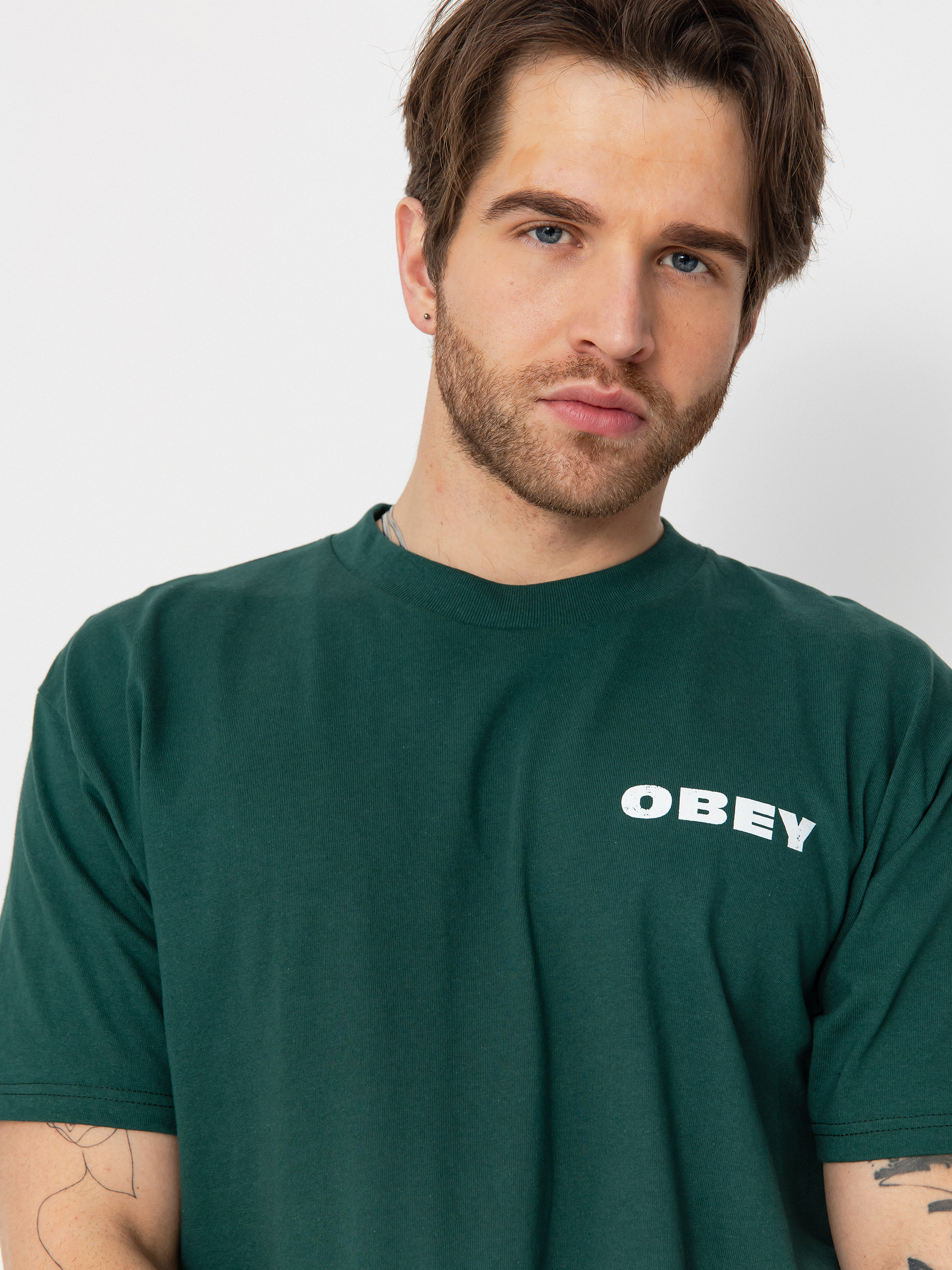 Tričko OBEY We See You (rain forest)