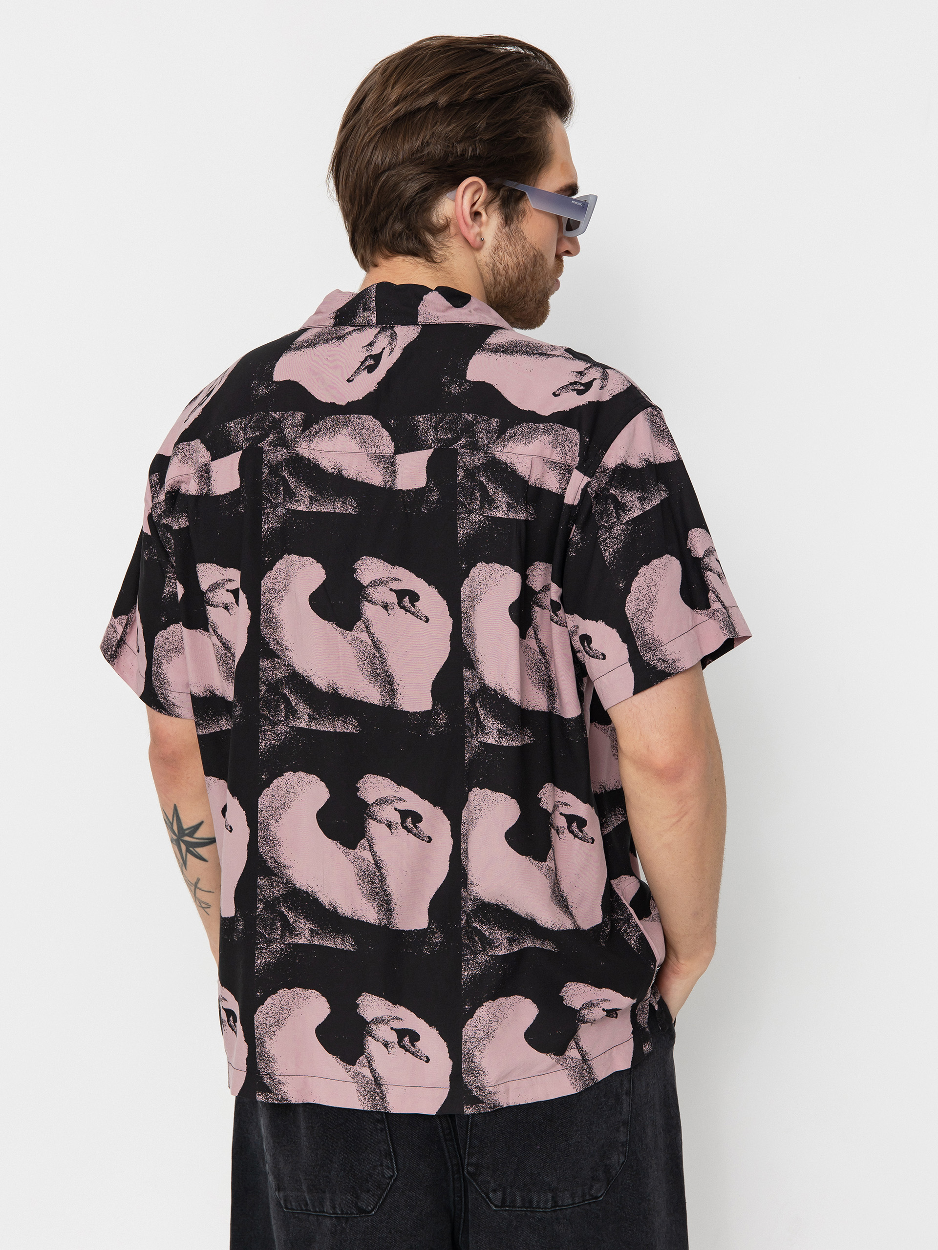 Košile OBEY Ambre (mauve multi)