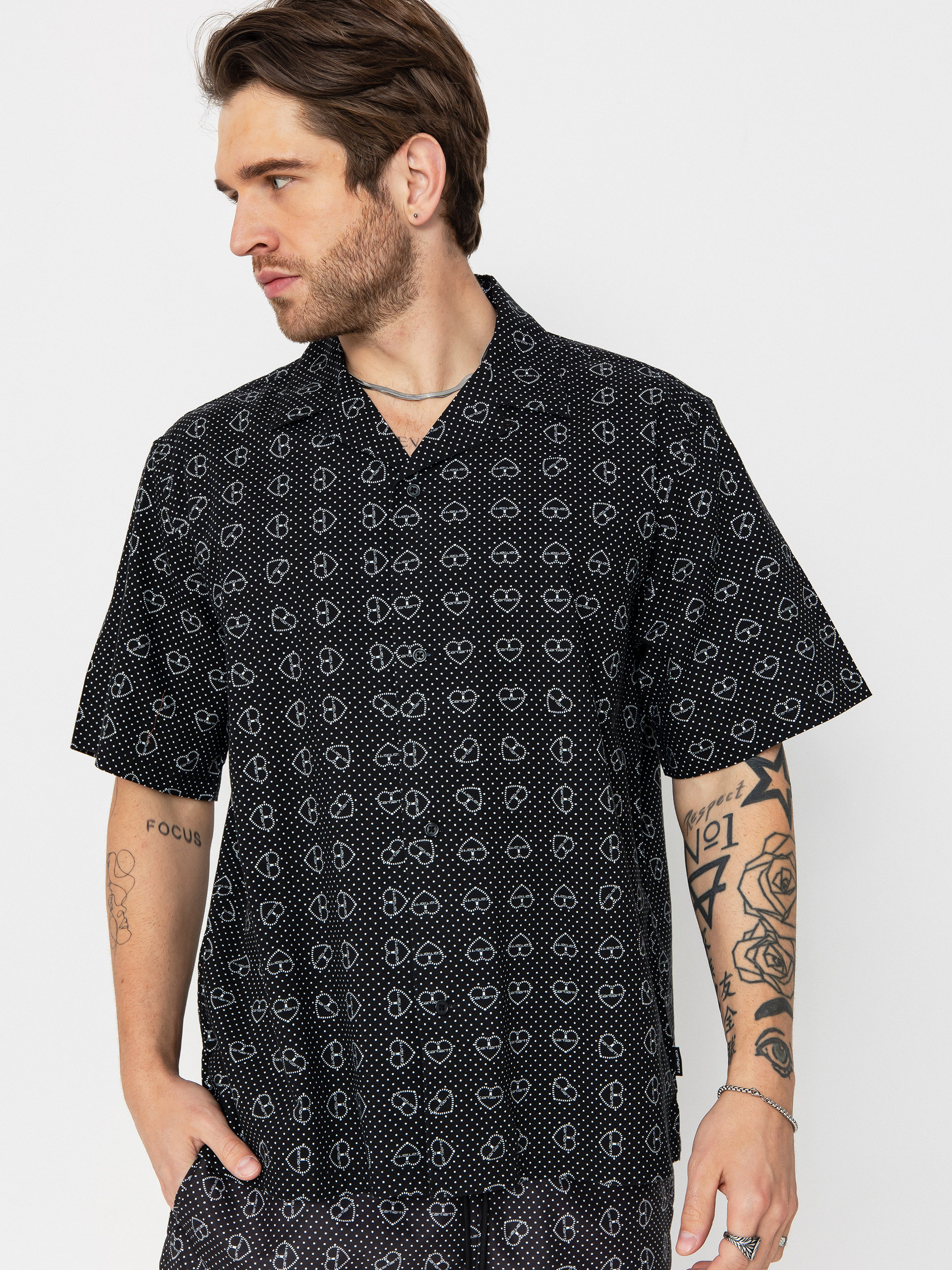 Košile Carhartt WIP Furoshiki (furoshiki print/black)