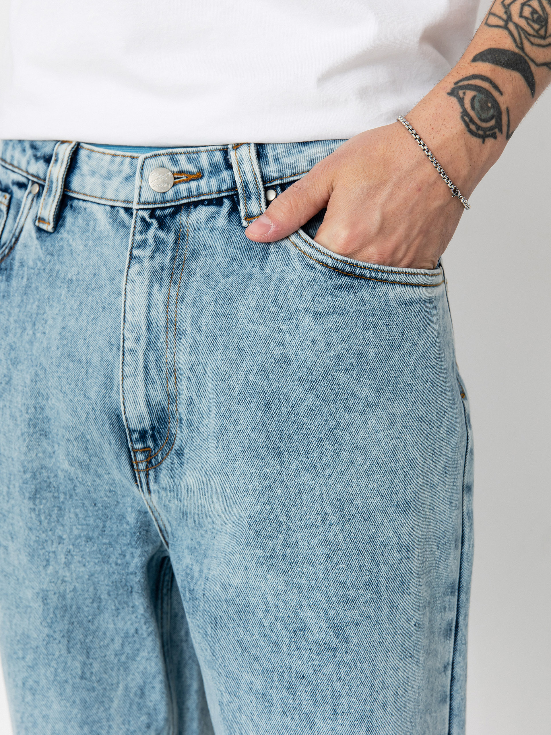 Kalhoty Iriedaily Nanolo (vintage wash)