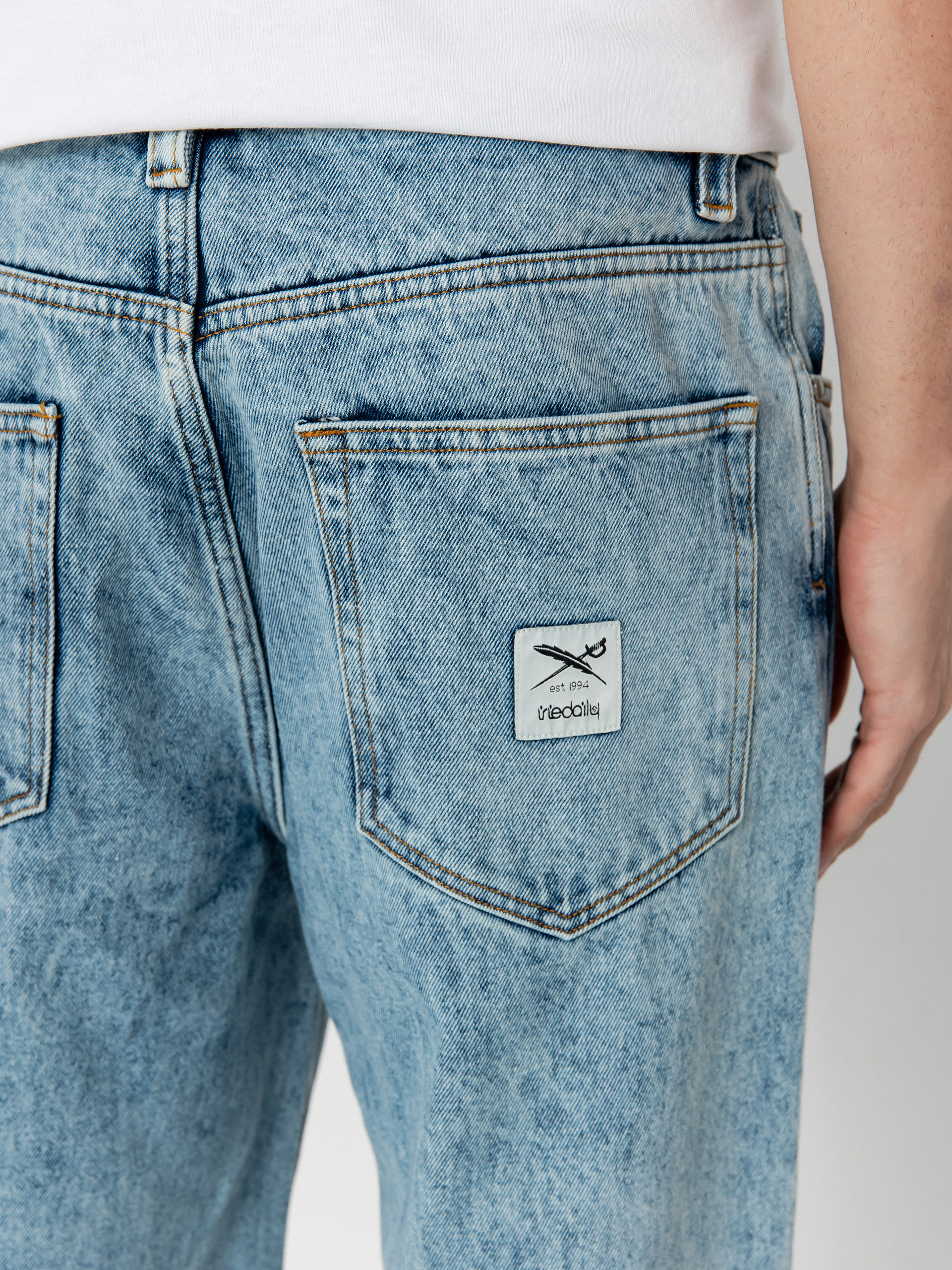 Kalhoty Iriedaily Nanolo (vintage wash)