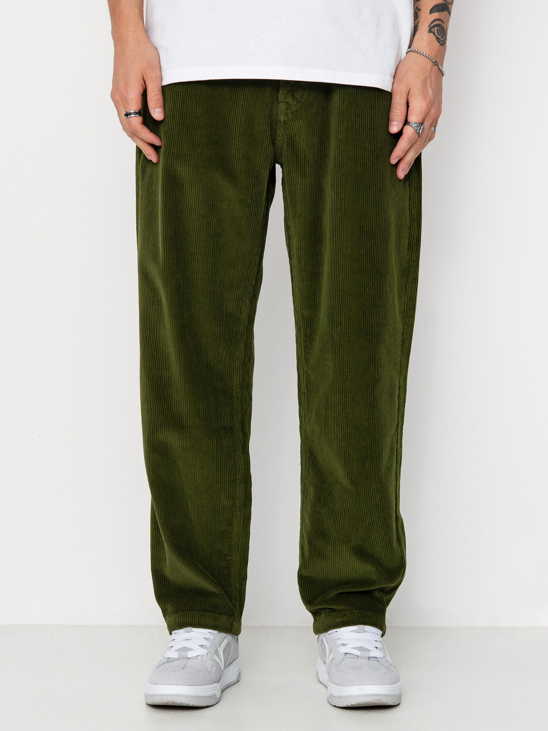 Kalhoty Spitfire Bighead Fill Corduroy (olive)