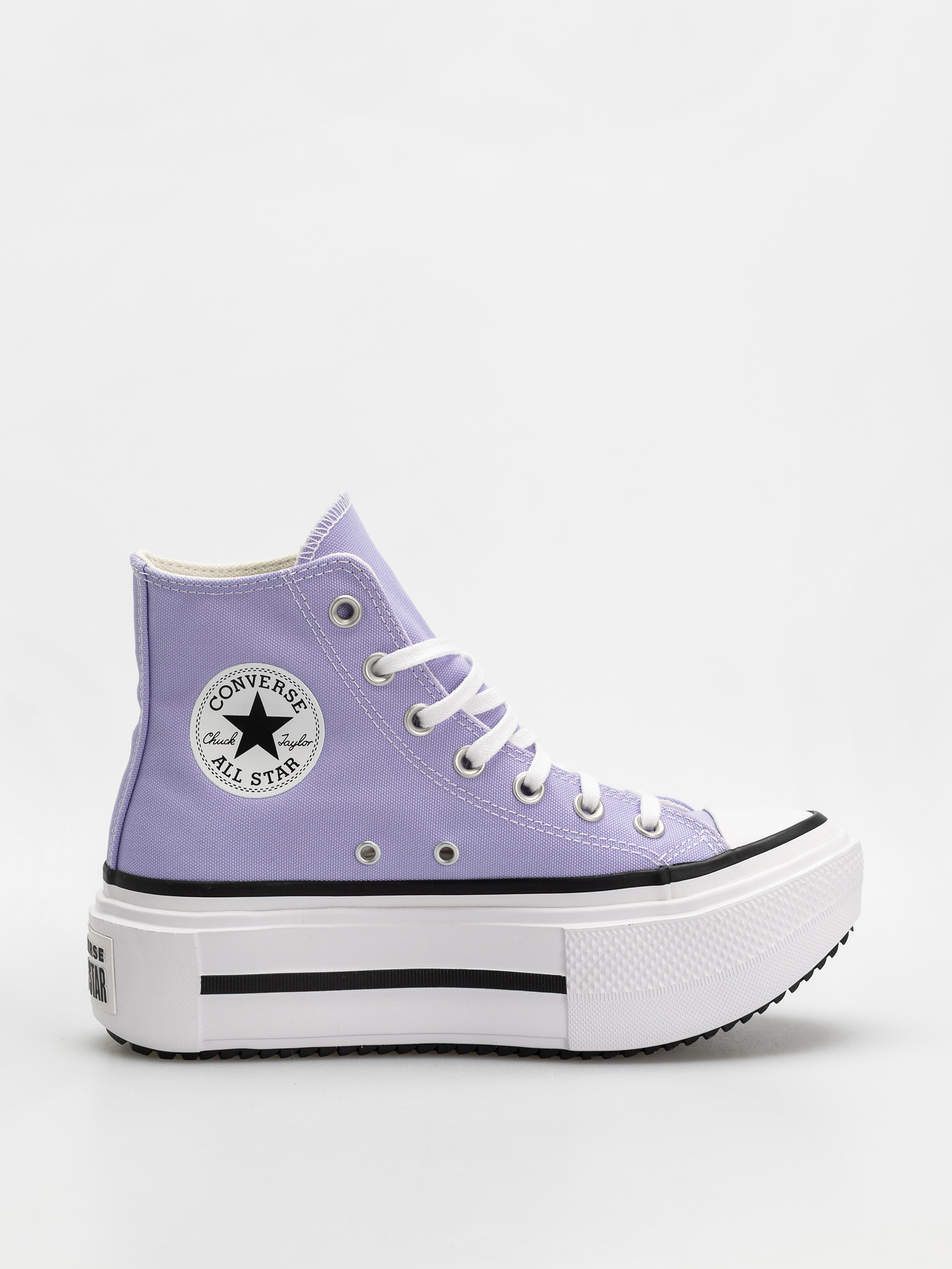 Tenisky Converse Chuck Taylor All Star Lift Double Stack Hi (violet heat/egret/black)