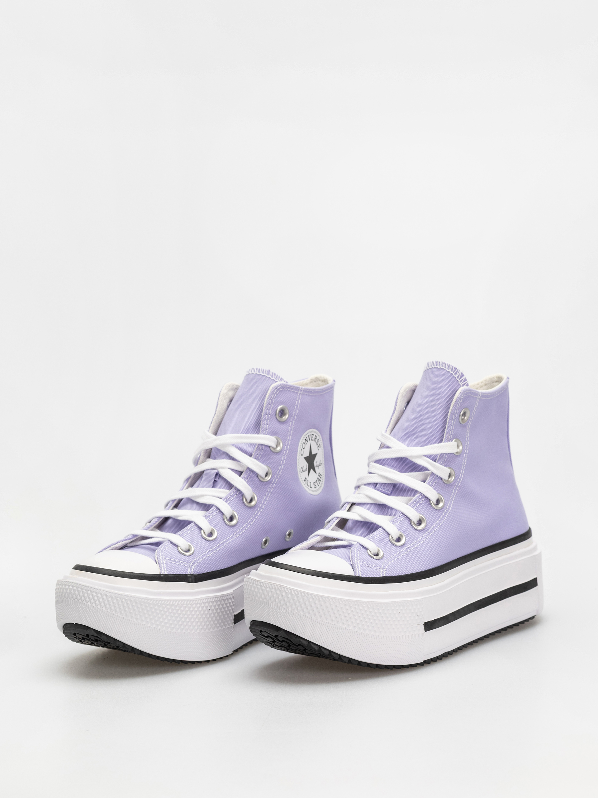 Tenisky Converse Chuck Taylor All Star Lift Double Stack Hi (violet heat/egret/black)