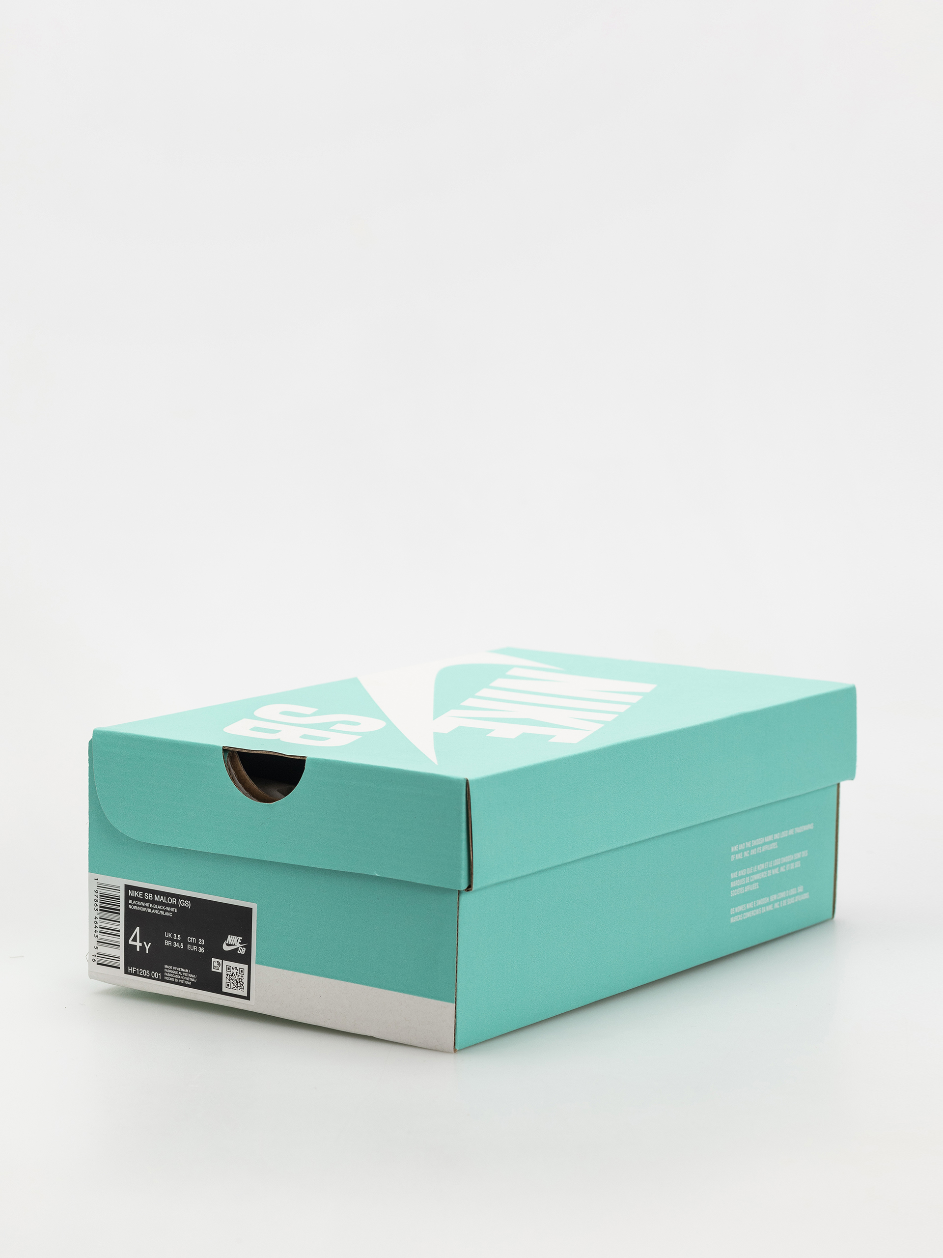 Boty Nike SB Malor JR (black/white black white)