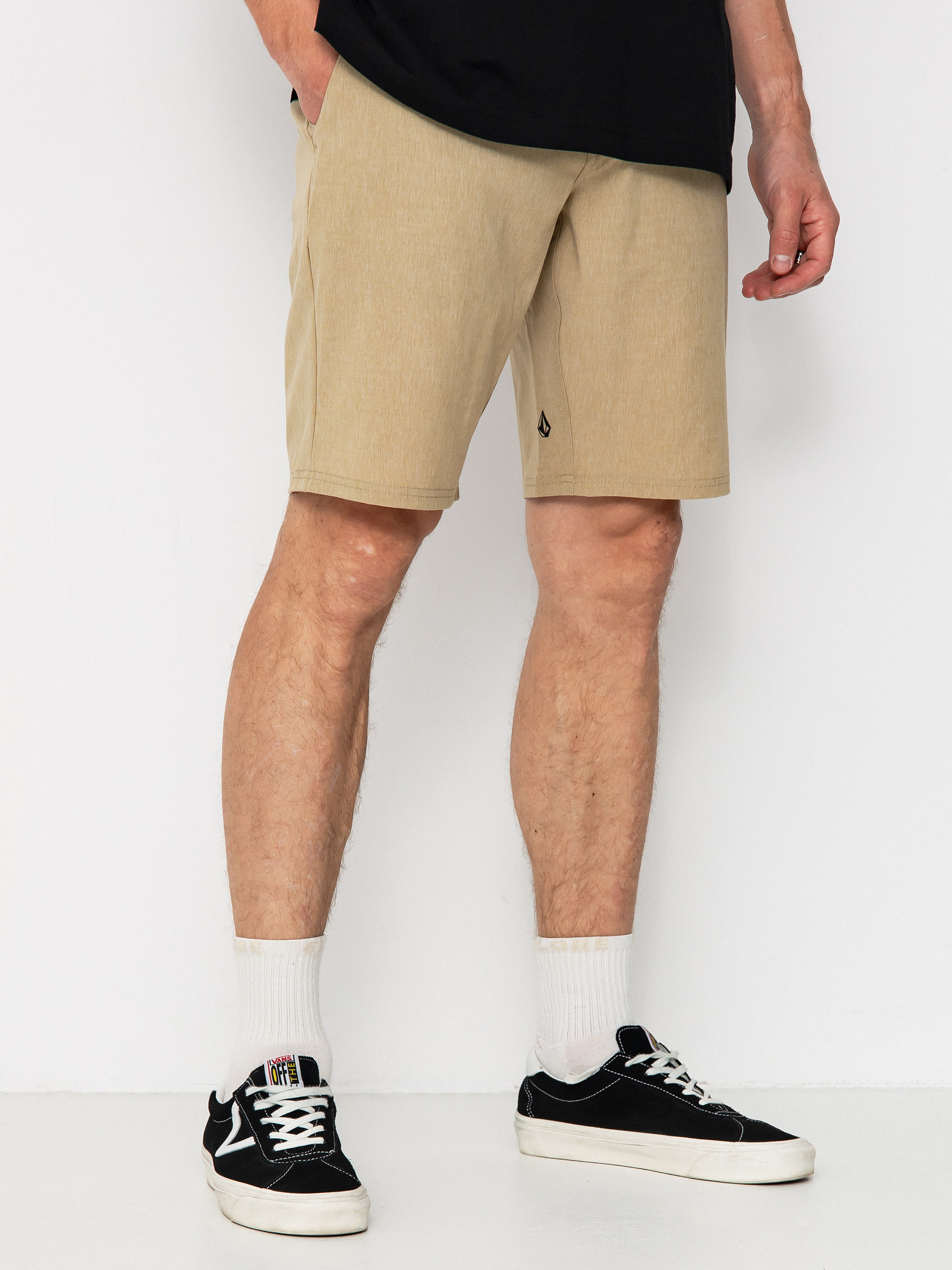 Kraťasy Volcom Frickin Cross Shred Static 20 (dark khaki)