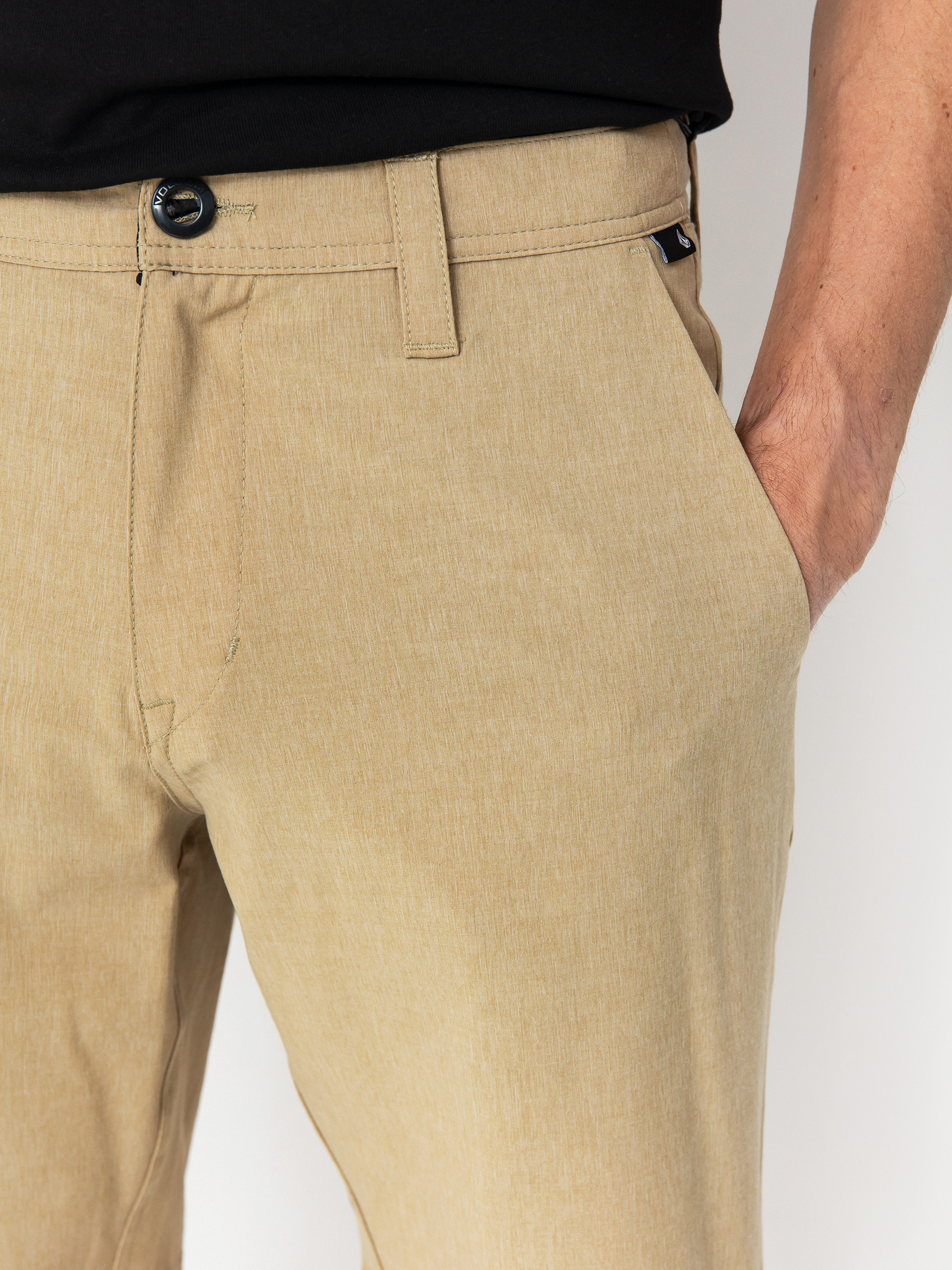 Kraťasy Volcom Frickin Cross Shred Static 20 (dark khaki)