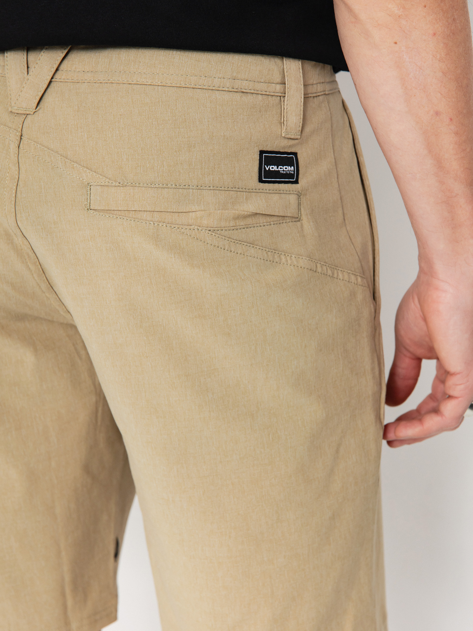 Kraťasy Volcom Frickin Cross Shred Static 20 (dark khaki)