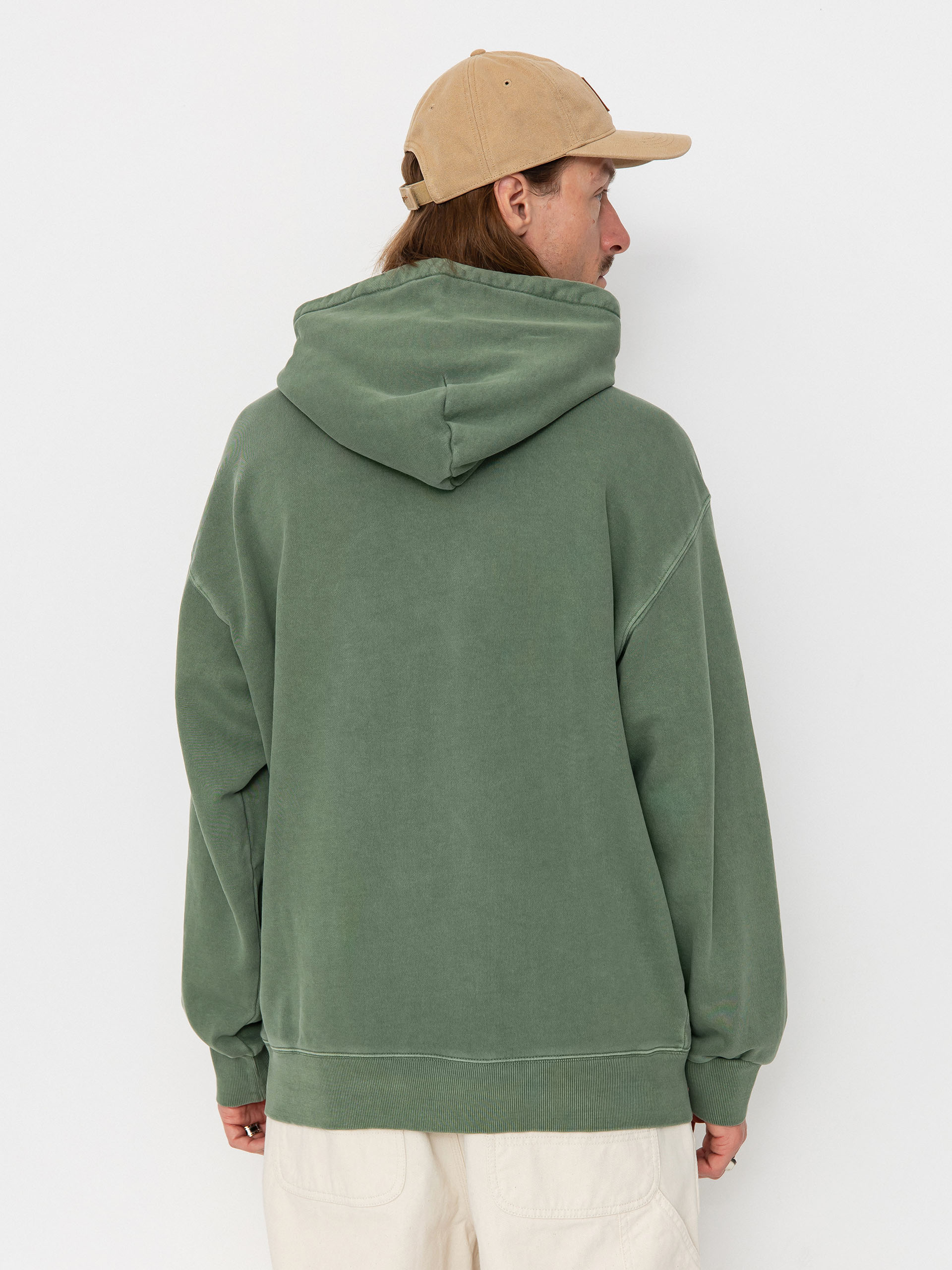 Mikina s kapucí Carhartt WIP Nelson HD (park)