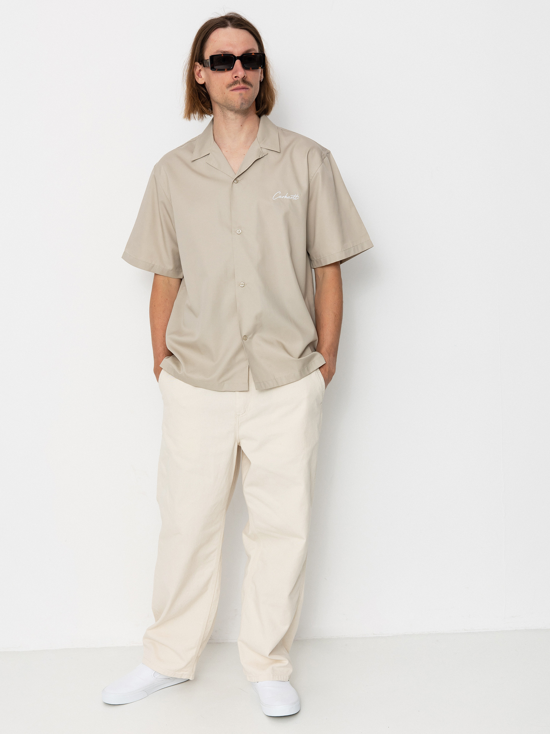 Kou0161ile Carhartt WIP Delray (fleur de sel/white)