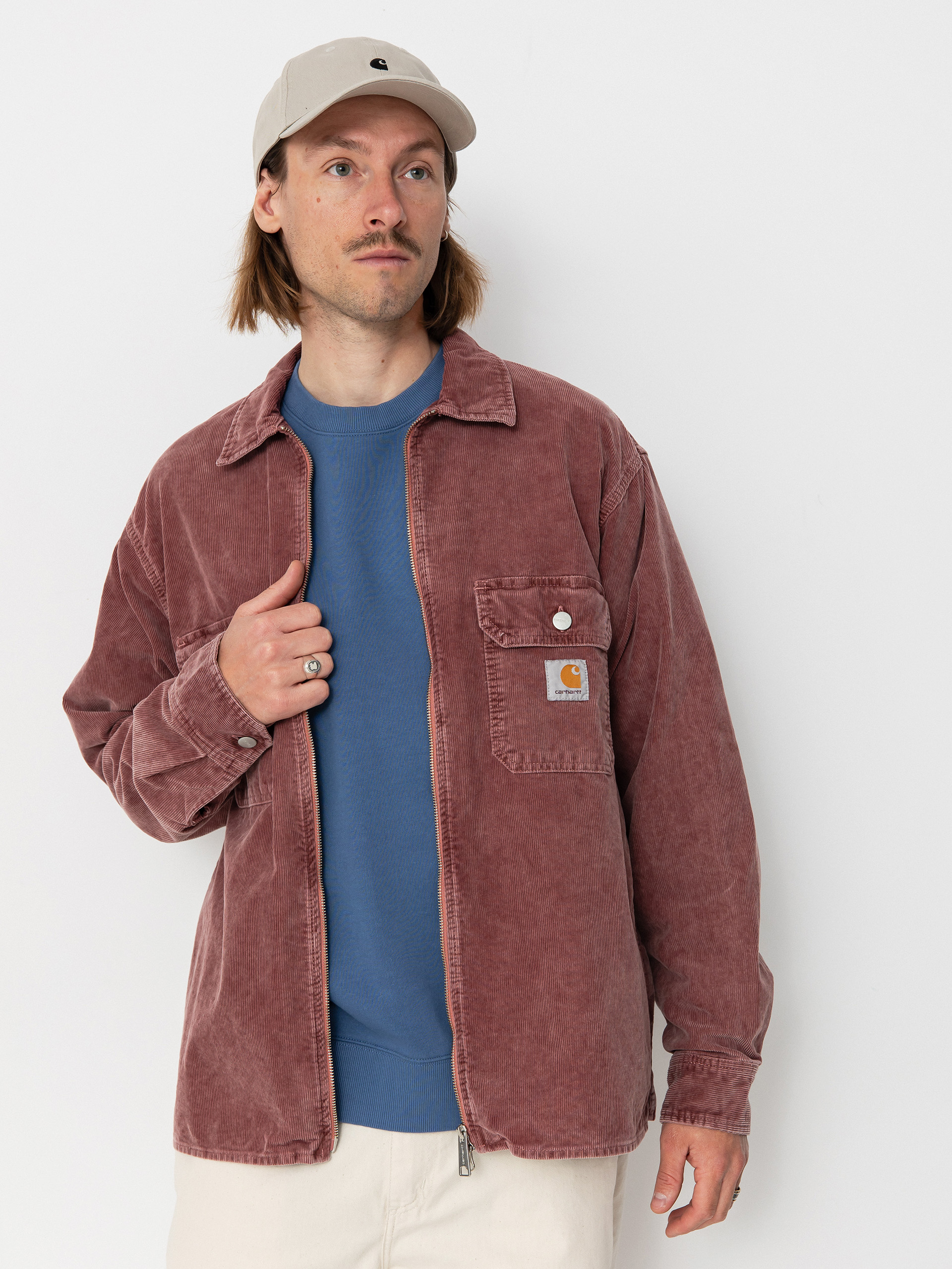 Bunda Carhartt WIP Reynold (dusky pink)