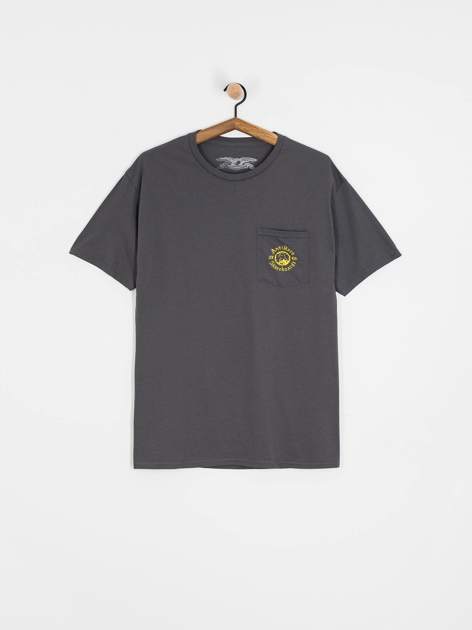 Tričko Antihero Pigeon Motion (charcoal grey)