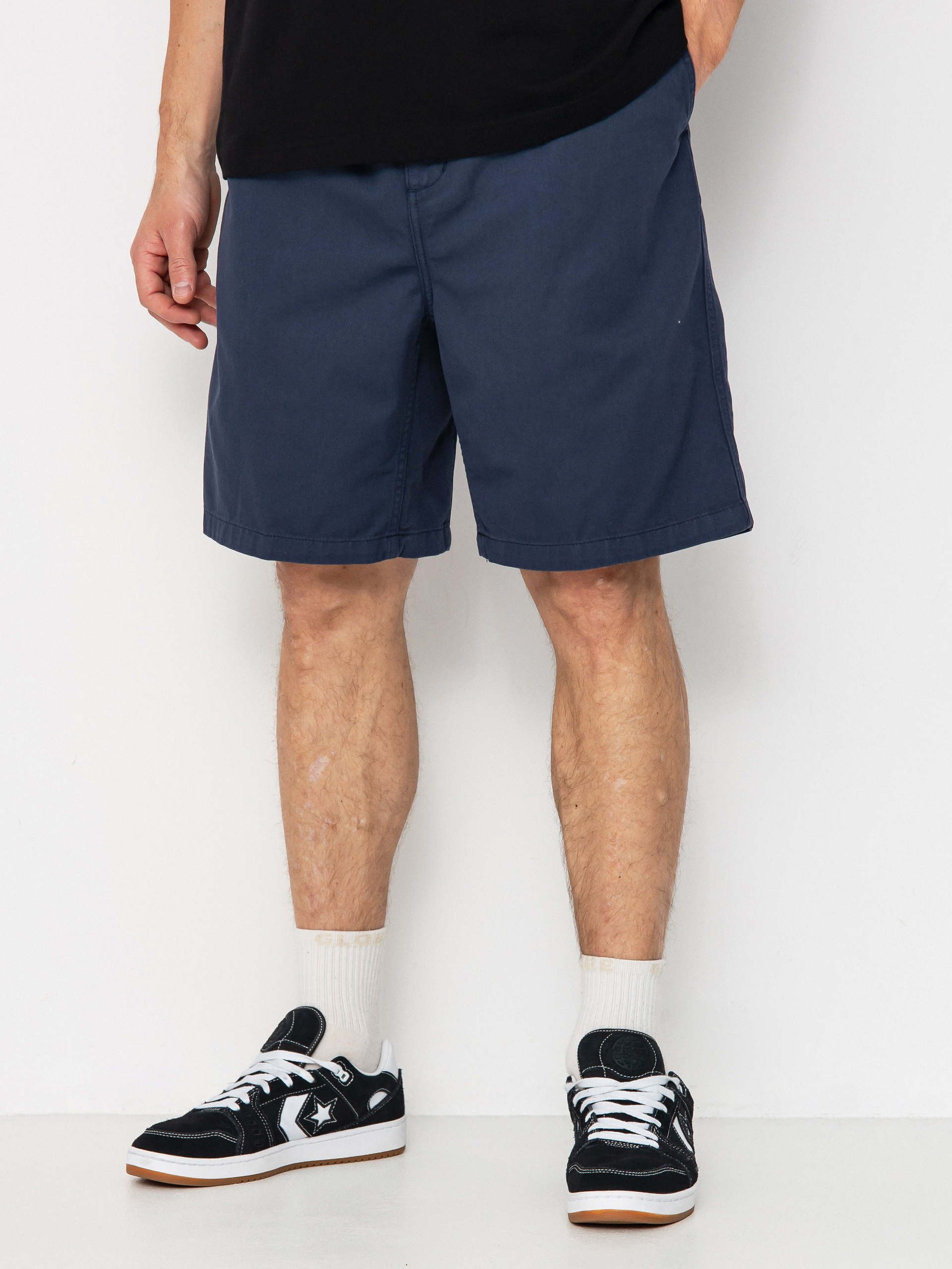 Kraťasy Carhartt WIP Flint (dusky blue)