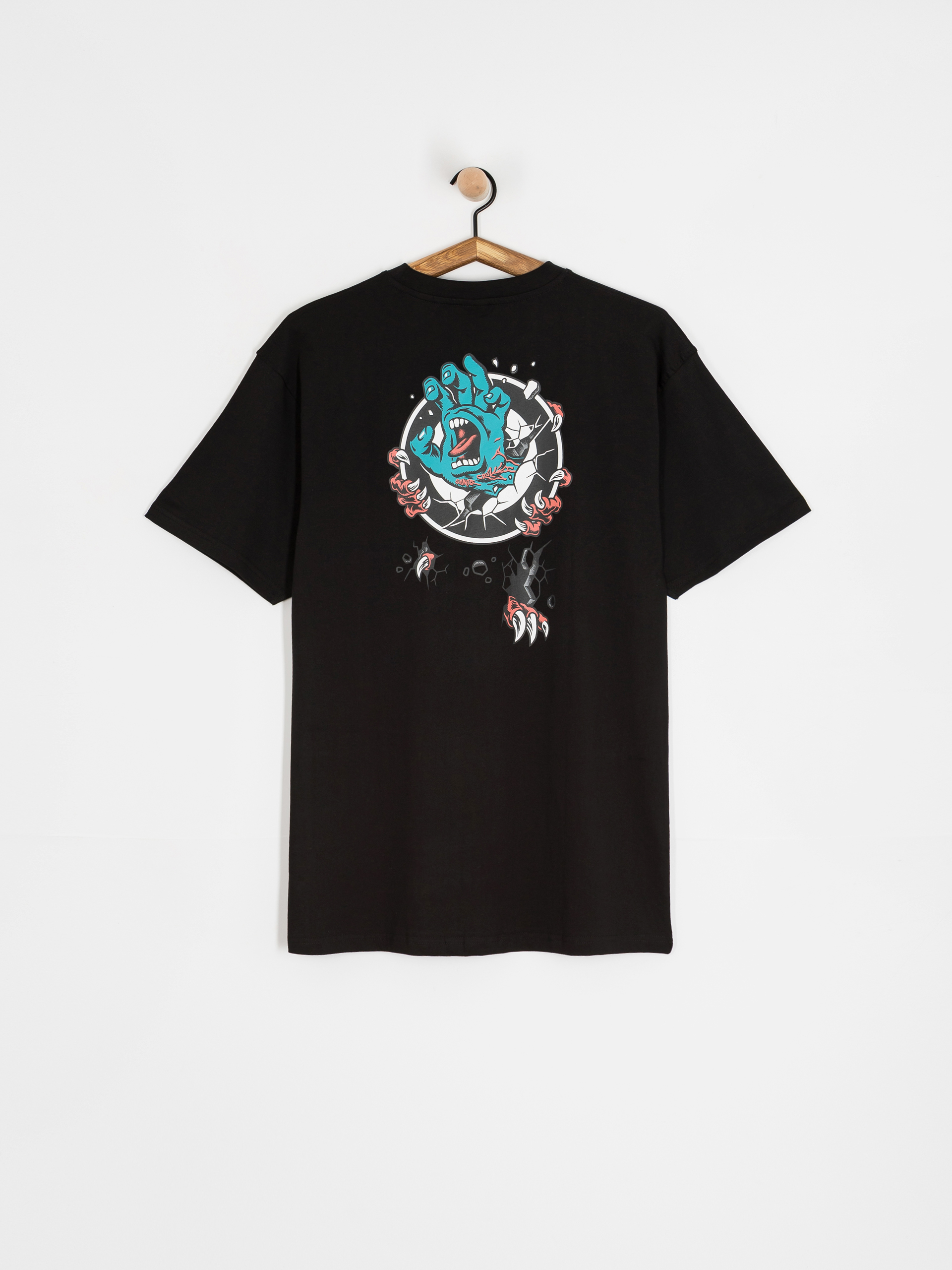 Tričko Santa Cruz Roskopp Screaming Target (black)