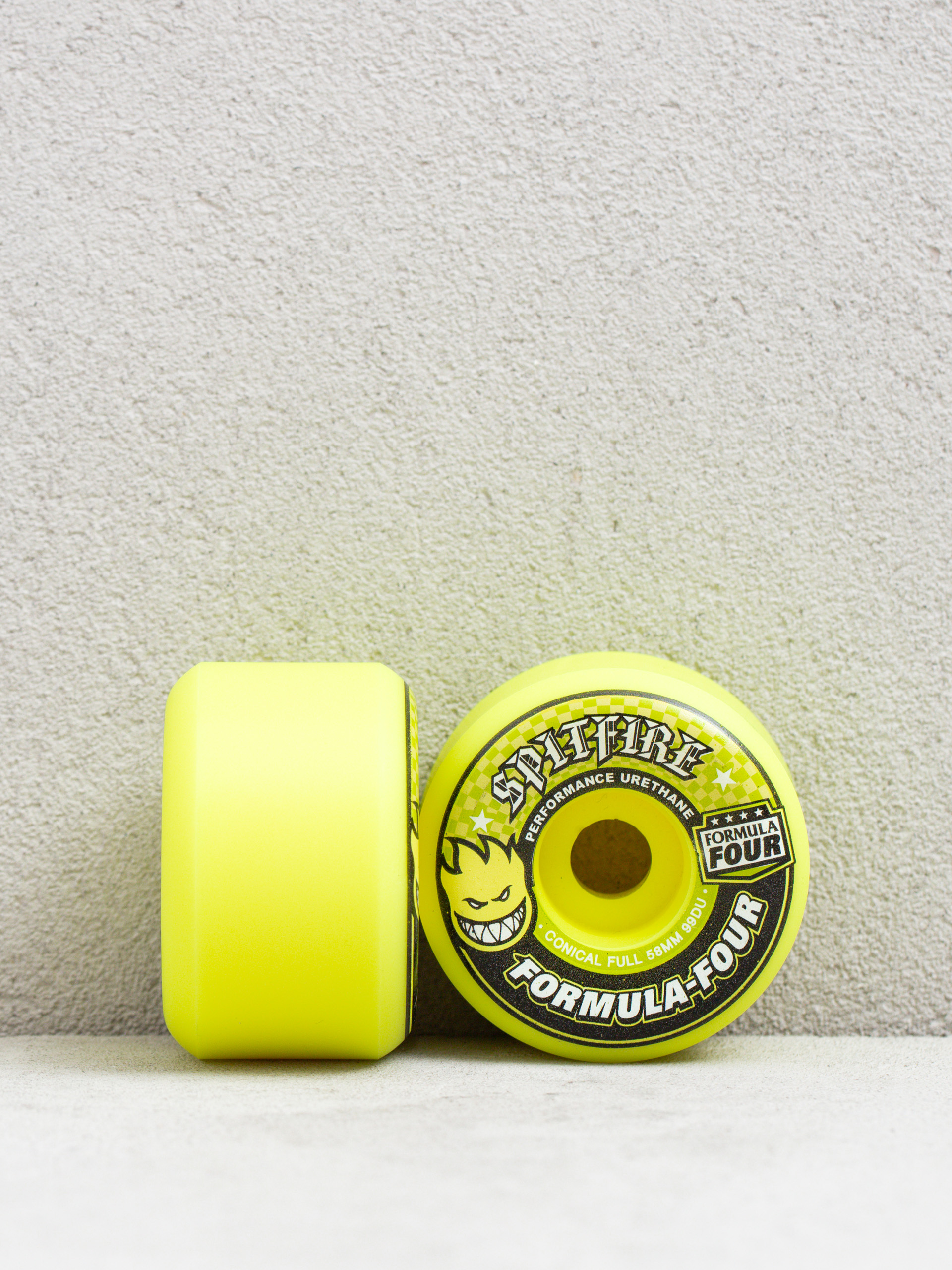 Kolečka Spitfire F4 99D Conical Full (neon yellow)