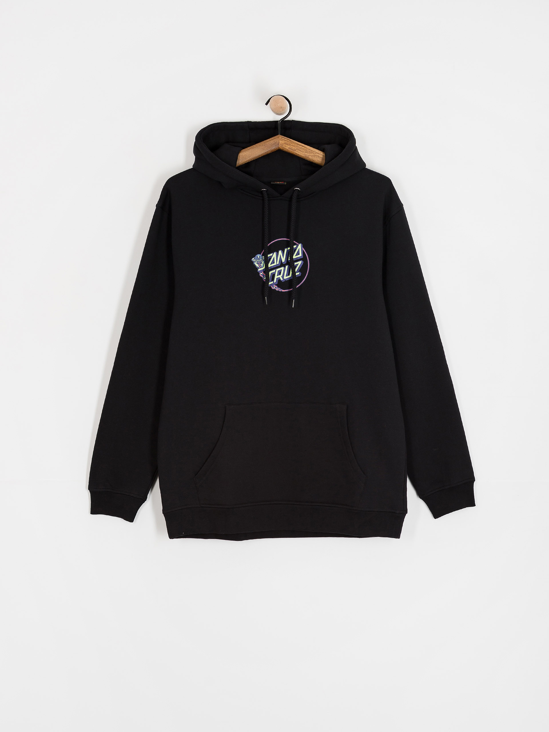 Mikina s kapucí Santa Cruz Winkowski Dope Planet 2 Centre HD (black)