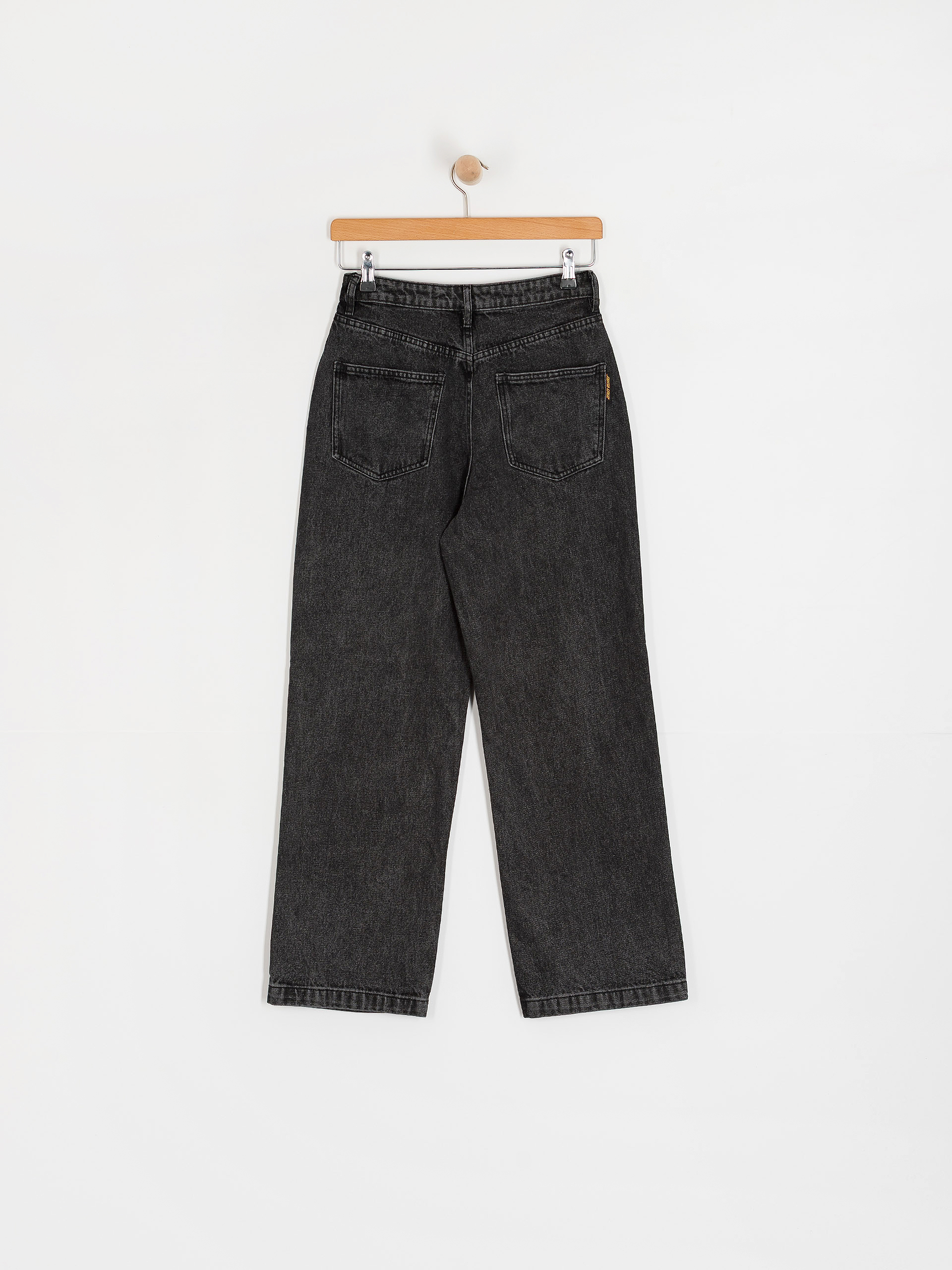 Kalhoty Santa Cruz Classic Baggy Jeans Wmn (black wash)